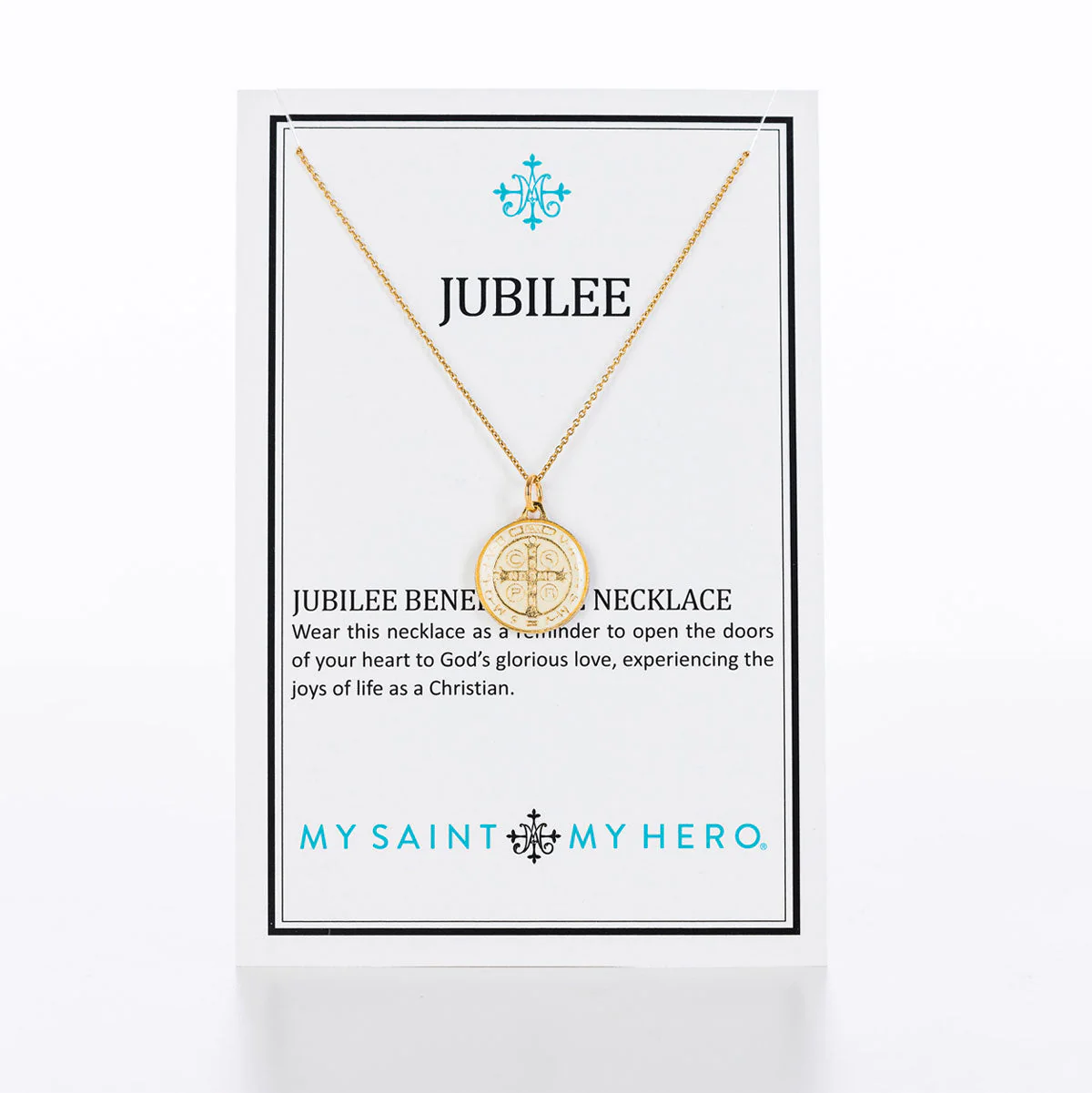 Jubilee Medal of St. Benedict Necklace - Image 5