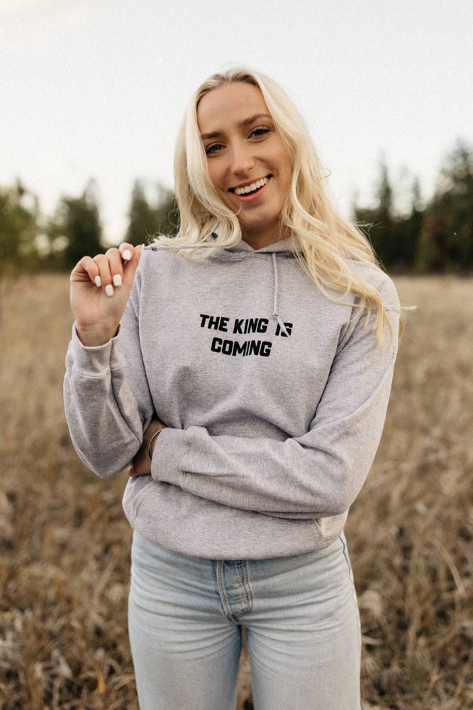 King Is Coming Hoodie - Image 5