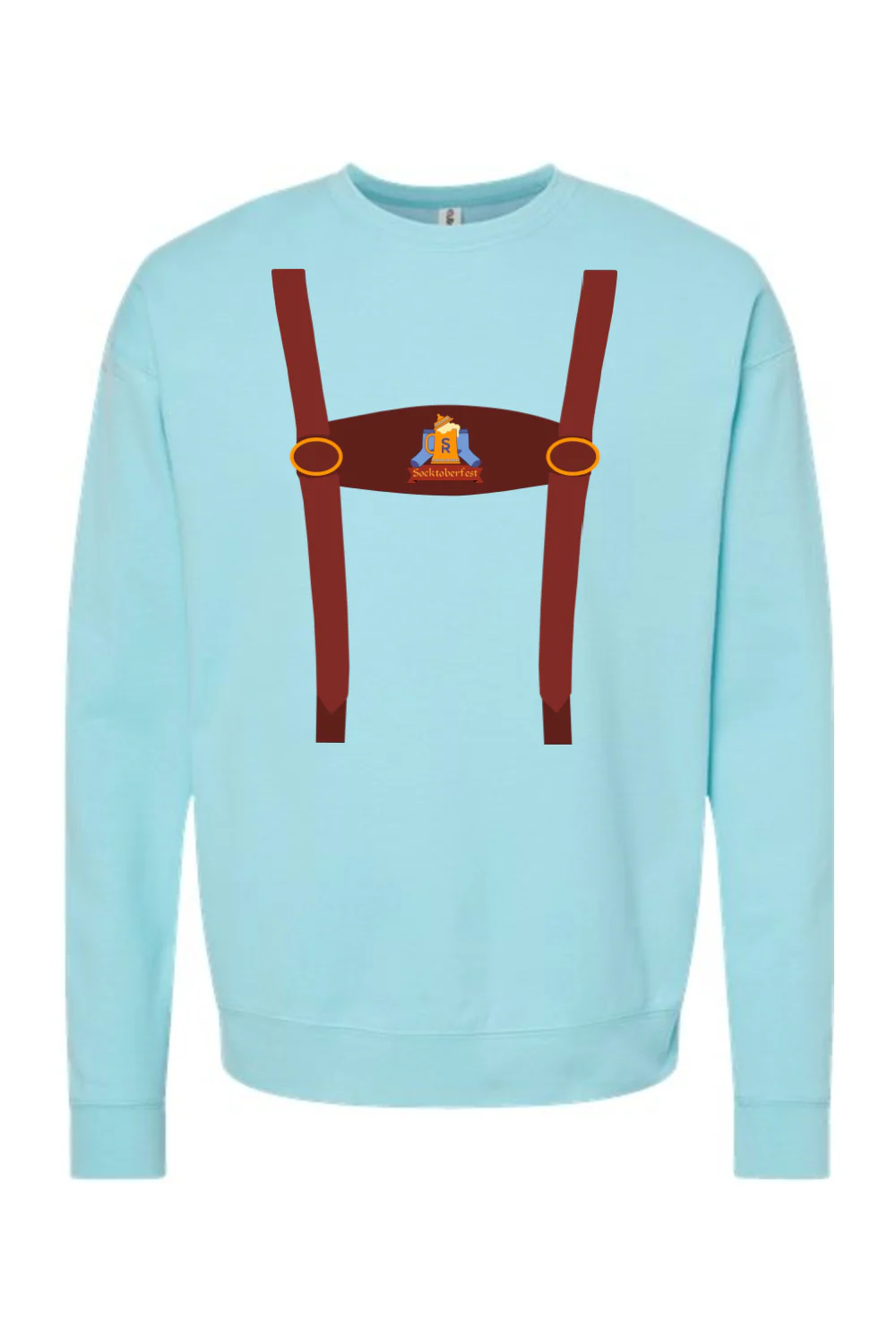 Lederhosen Crewneck Sweatshirt - Image 8