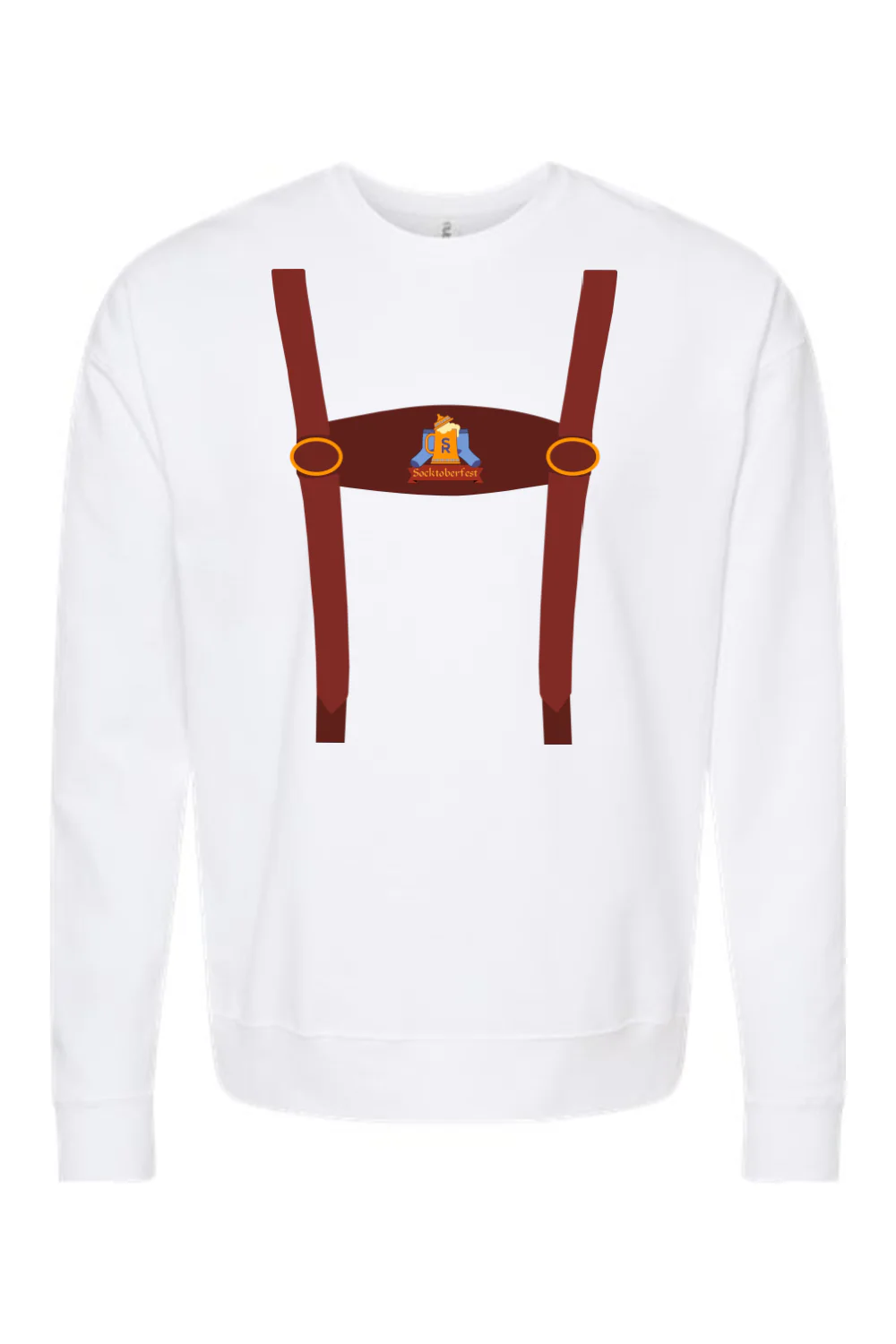 Lederhosen Crewneck Sweatshirt - Image 9
