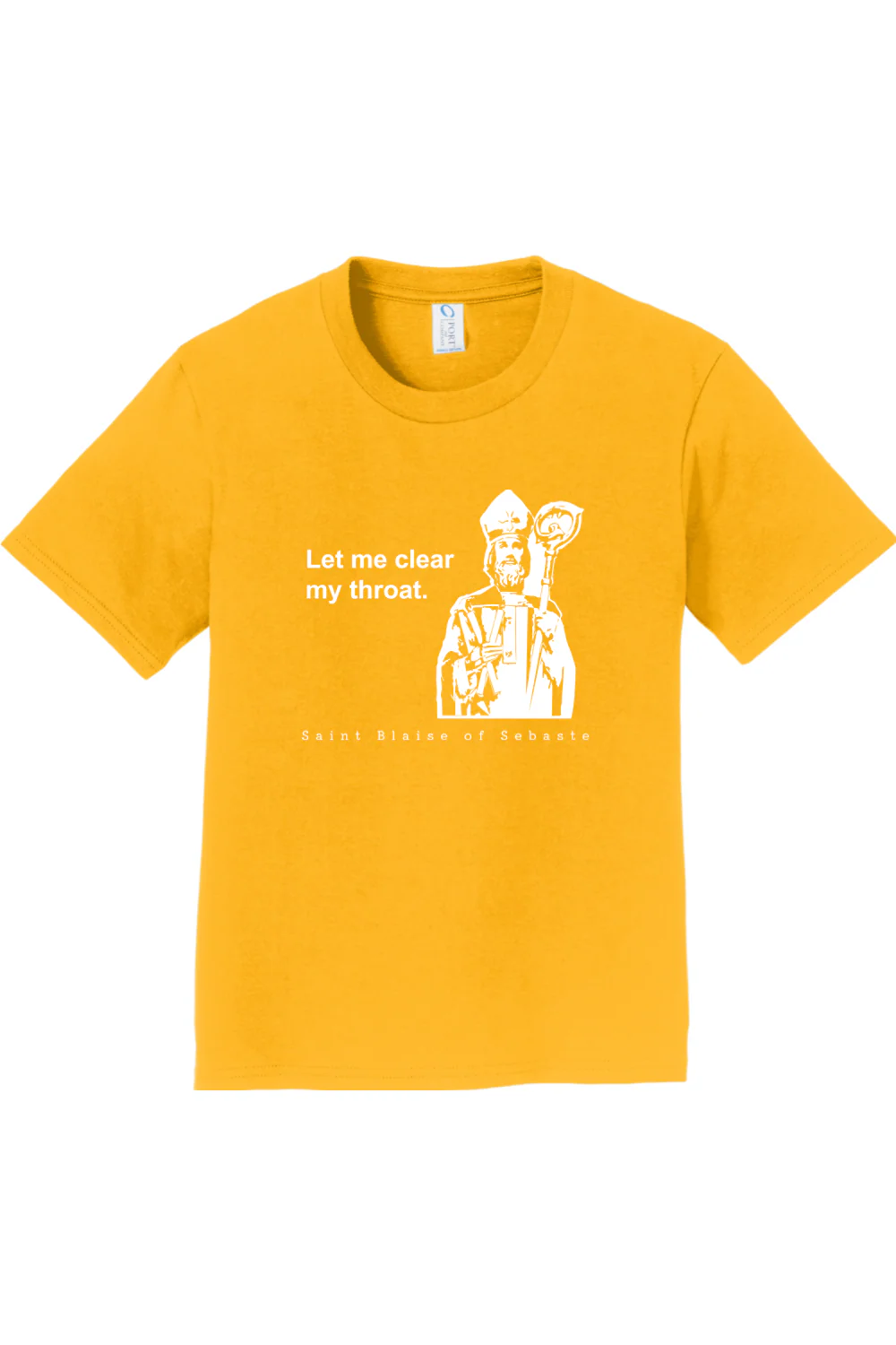Let Me Clear My Throat - St Blaise of Sebaste Youth T-Shirt - Image 2