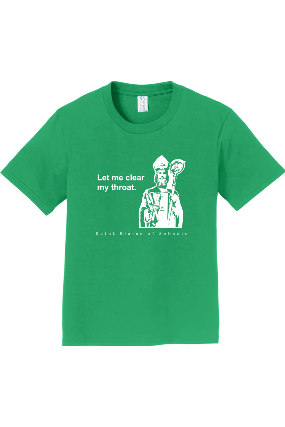Let Me Clear My Throat - St Blaise of Sebaste Youth T-Shirt - Image 3