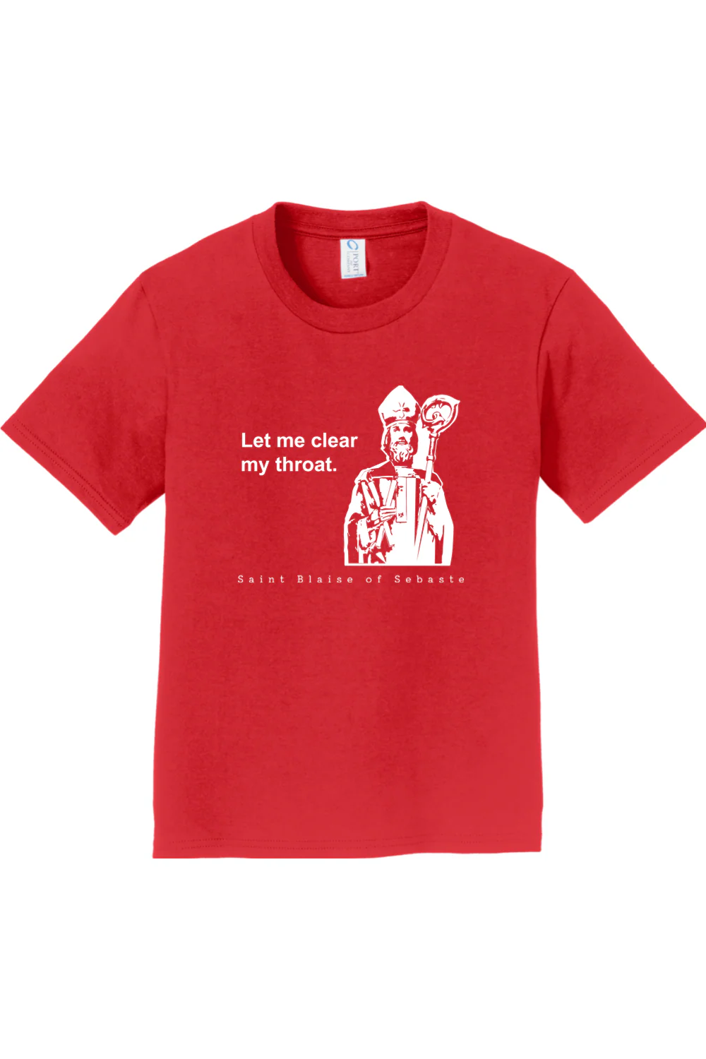 Let Me Clear My Throat - St Blaise of Sebaste Youth T-Shirt - Image 4