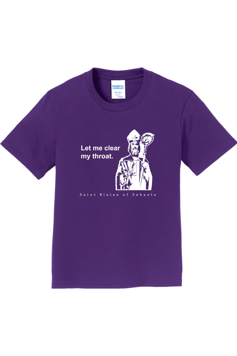 Let Me Clear My Throat - St Blaise of Sebaste Youth T-Shirt - Image 8