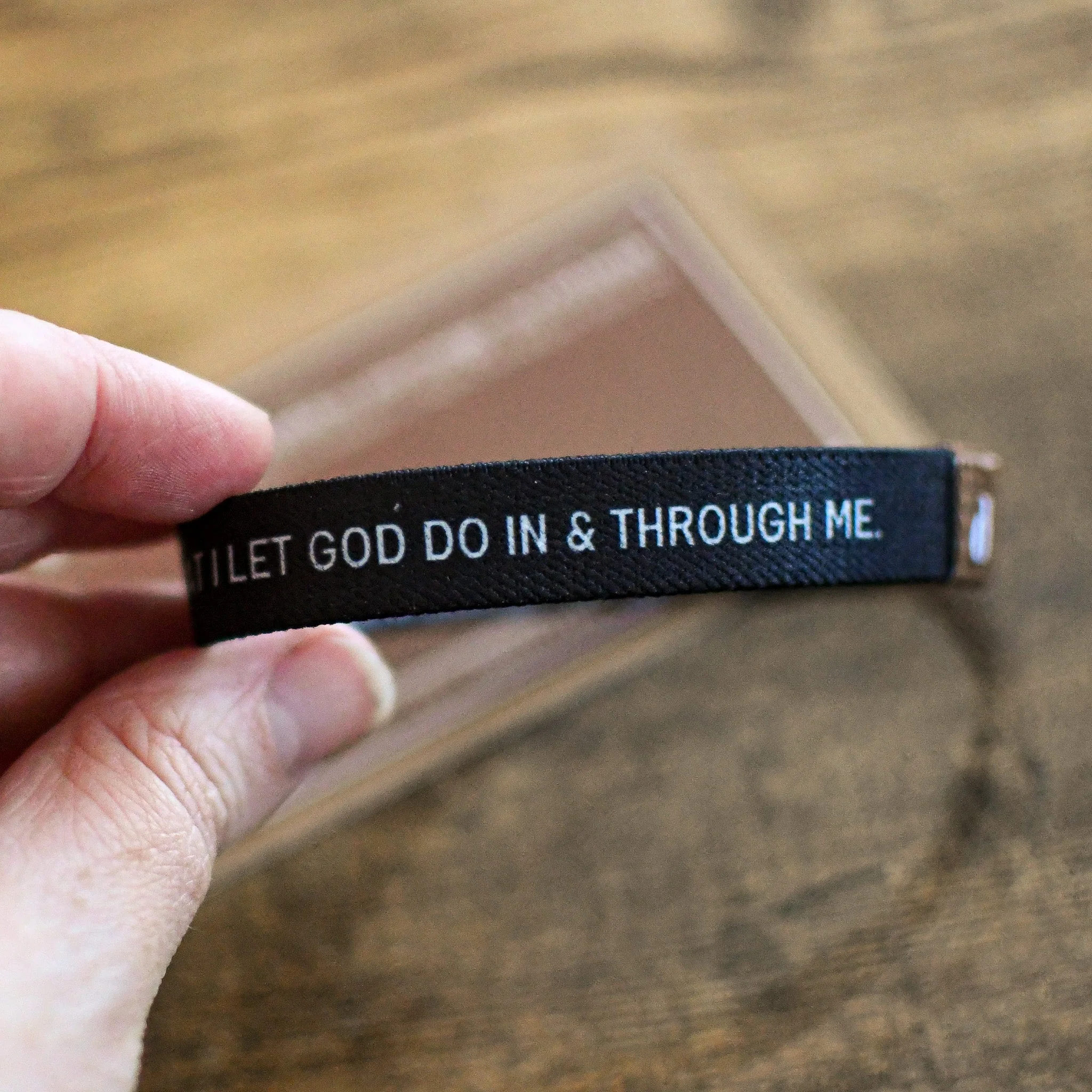 Life is About God Black Mens TruthBand - Image 7