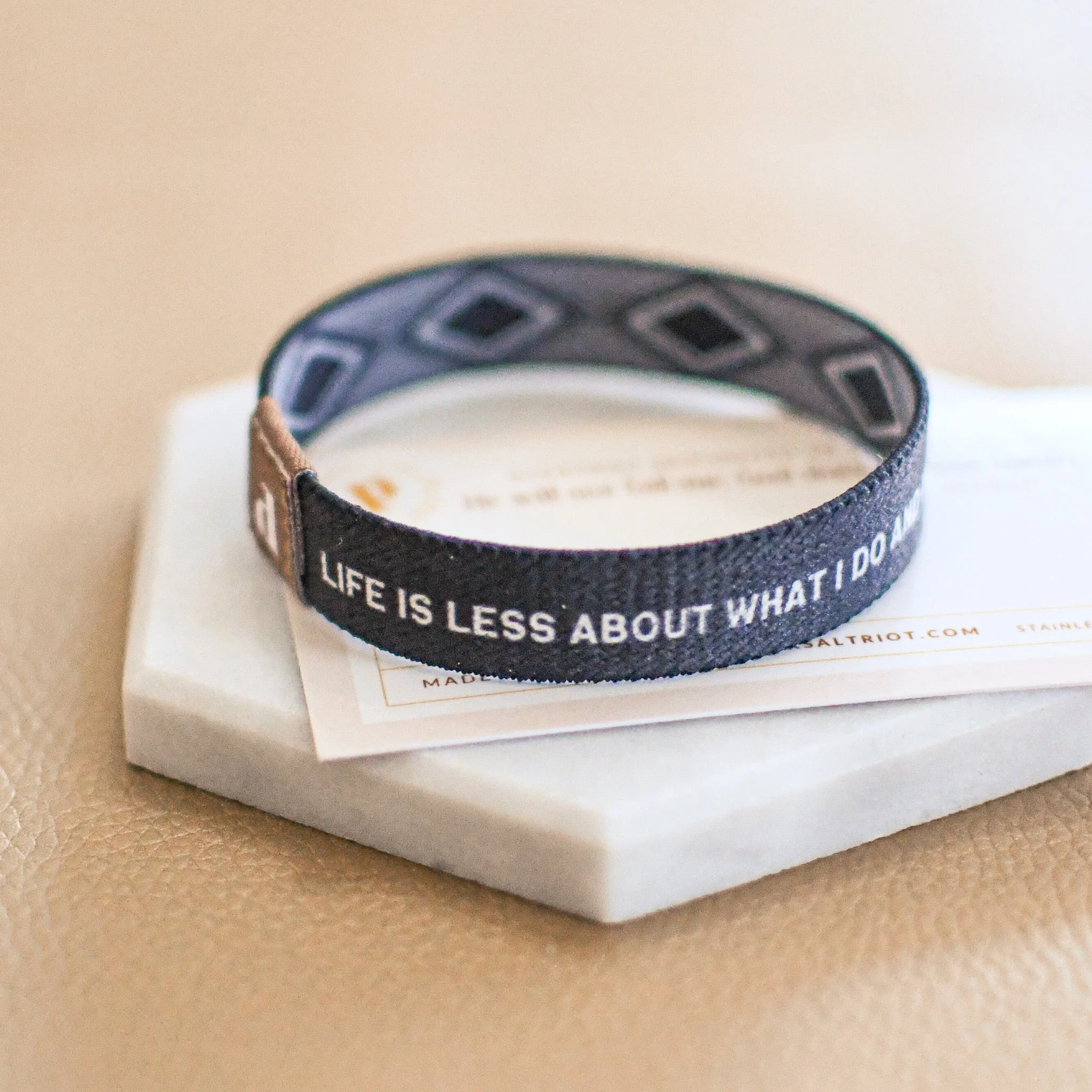 Life is About God Black Womens TruthBand - Image 7