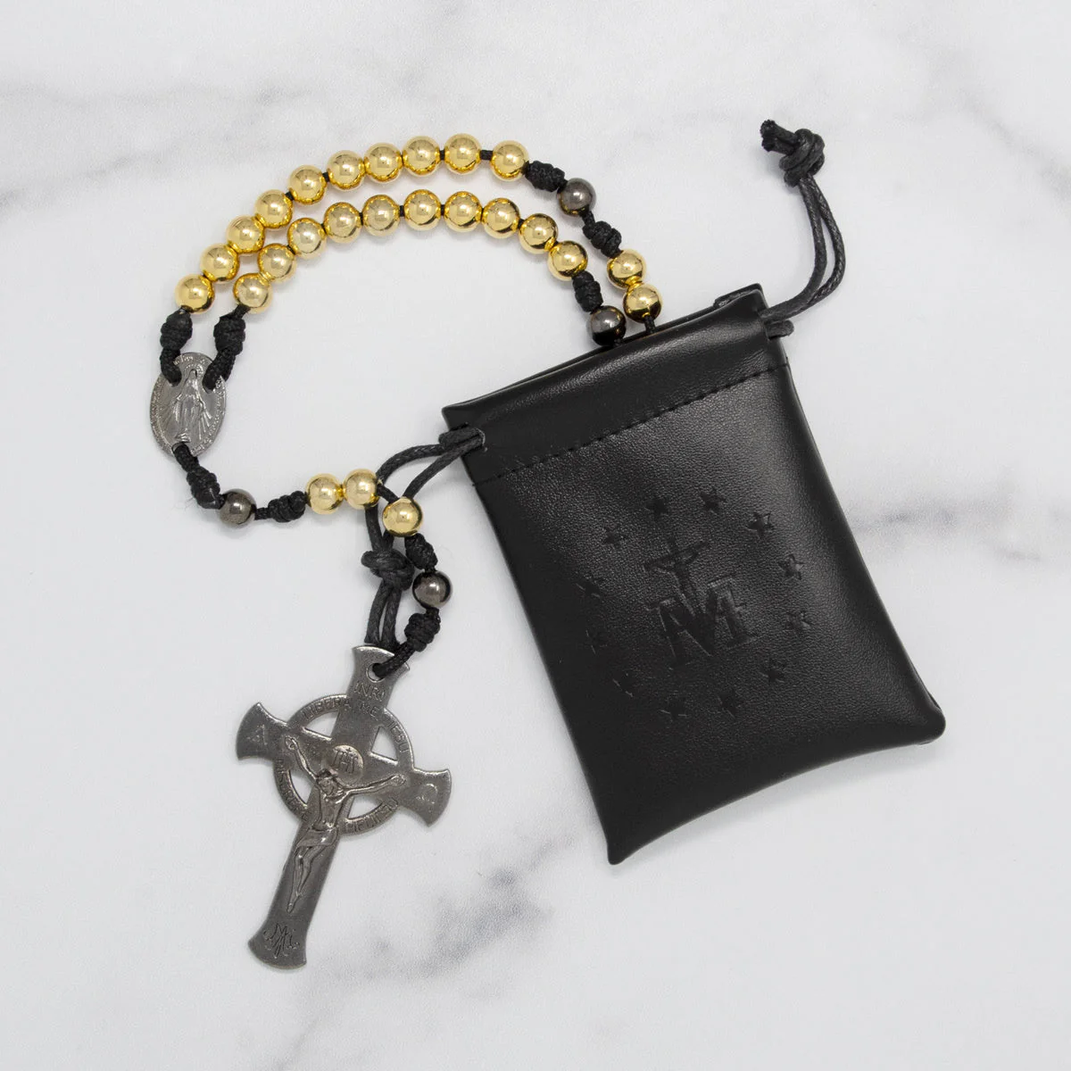 Lifetime Rosaries, Deliverance Cross Rosary, Gold - Image 7