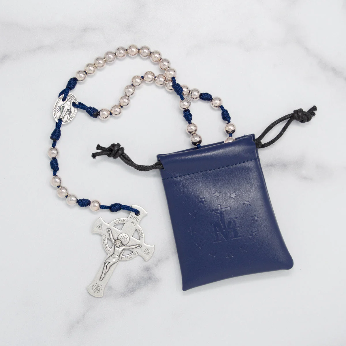 Lifetime Rosaries, Deliverance Cross Rosary, Silver - Image 6