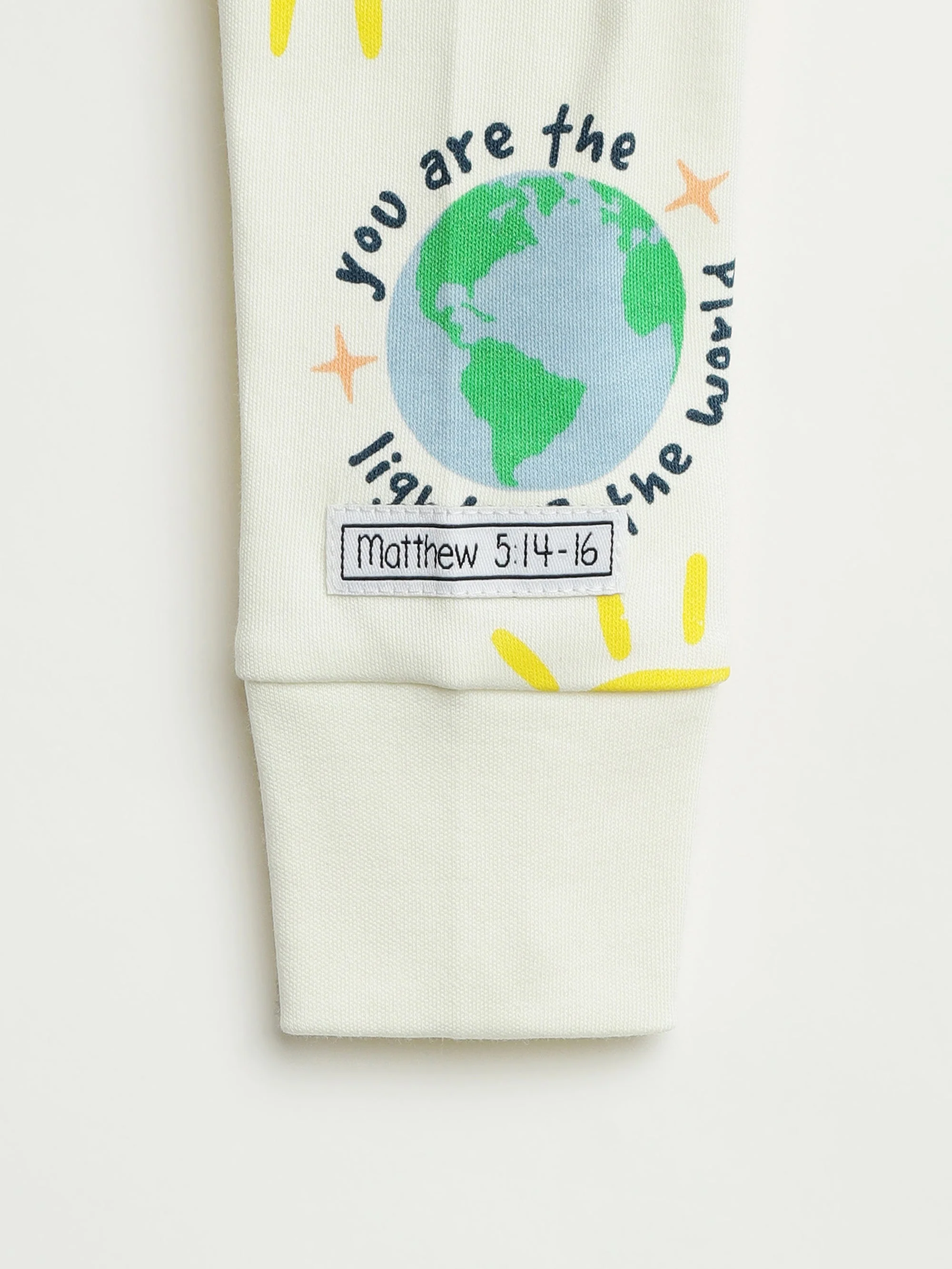Light of the World Footless Onesie Cotton - Image 3