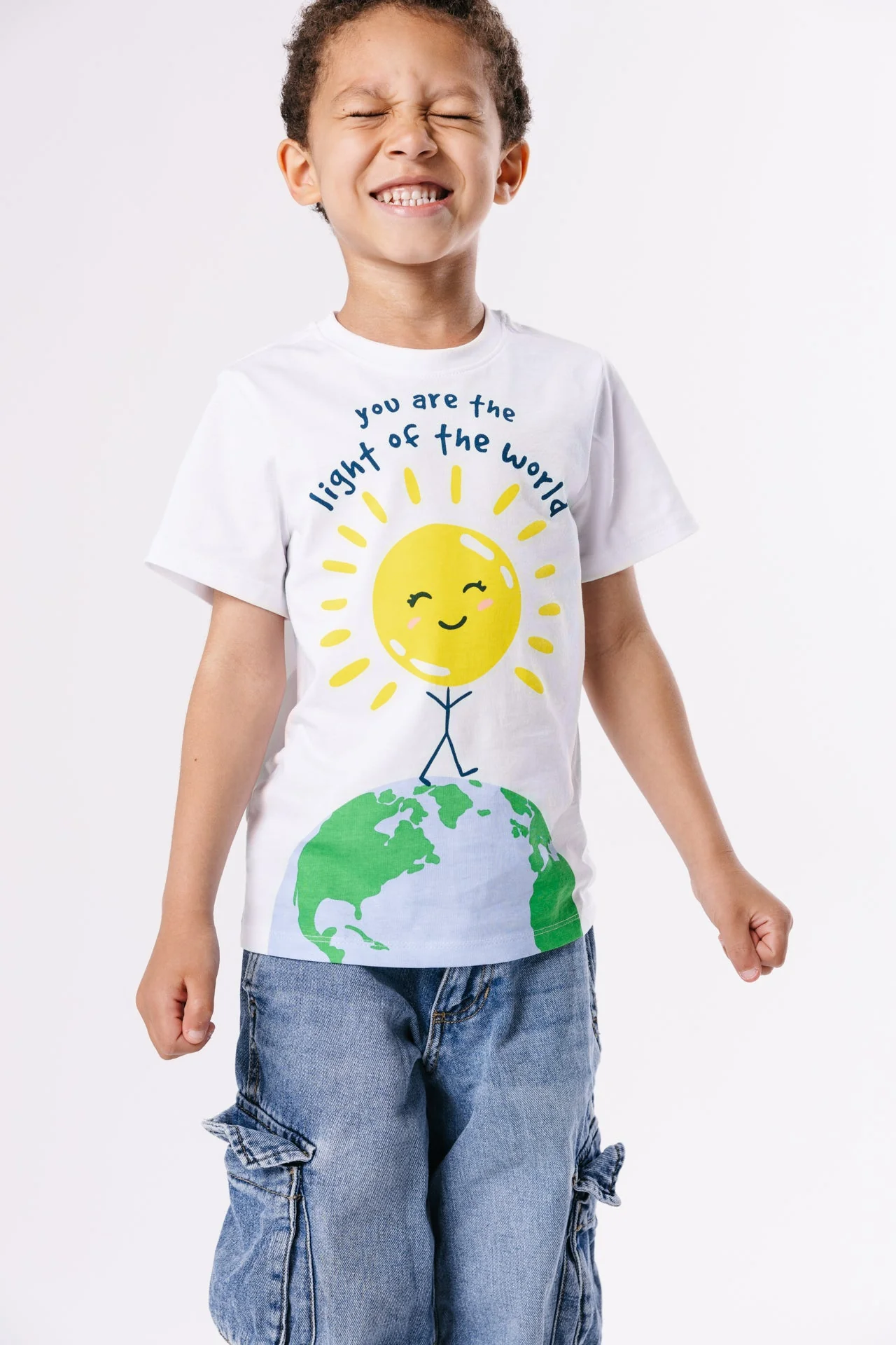 Light of the World Short Sleeve T-Shirt Cotton - Image 2