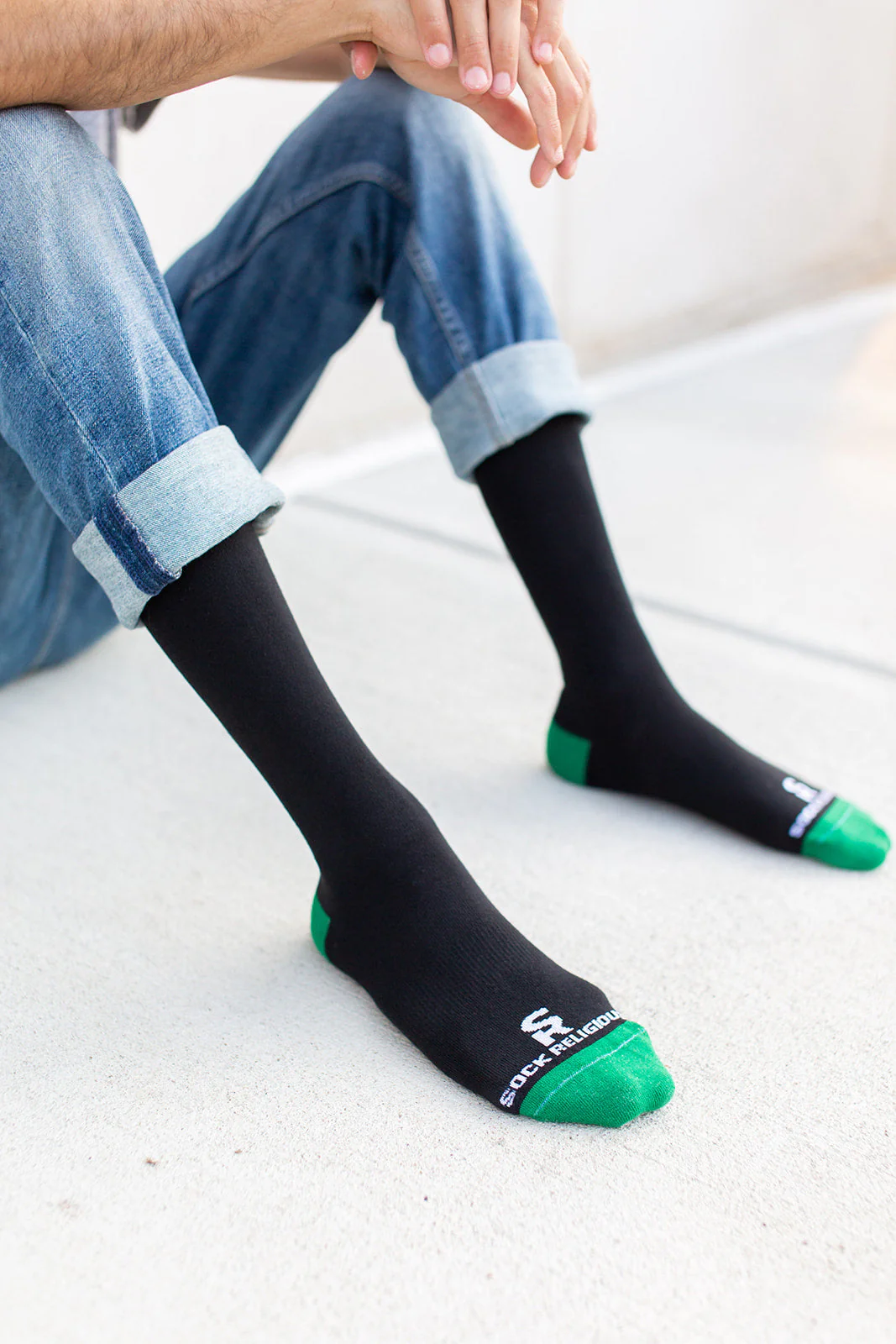 Liturgical Living Adult OSFM Dress Socks - Image 4