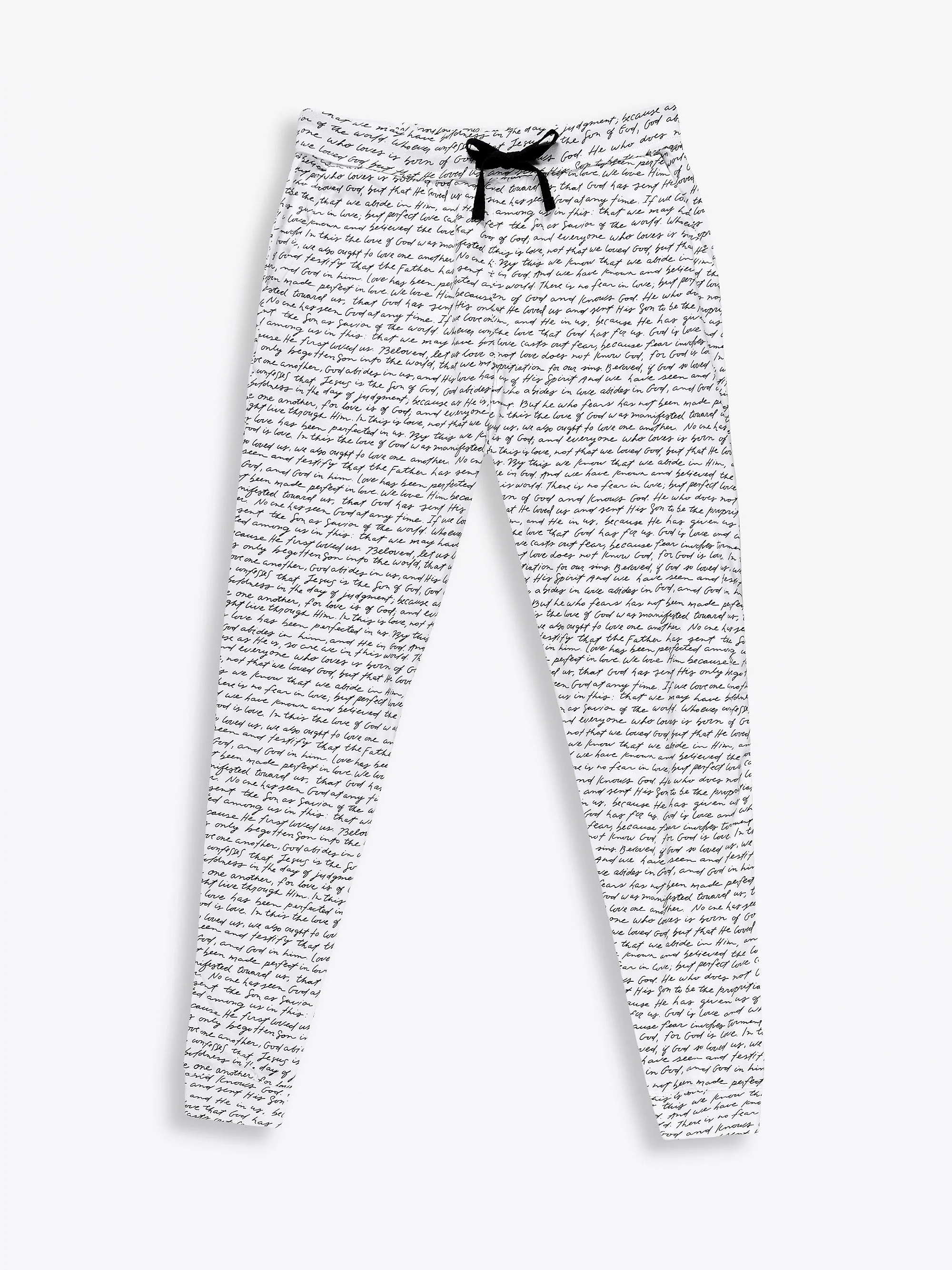 Love One Another Mens PJ Set Cotton - Image 6