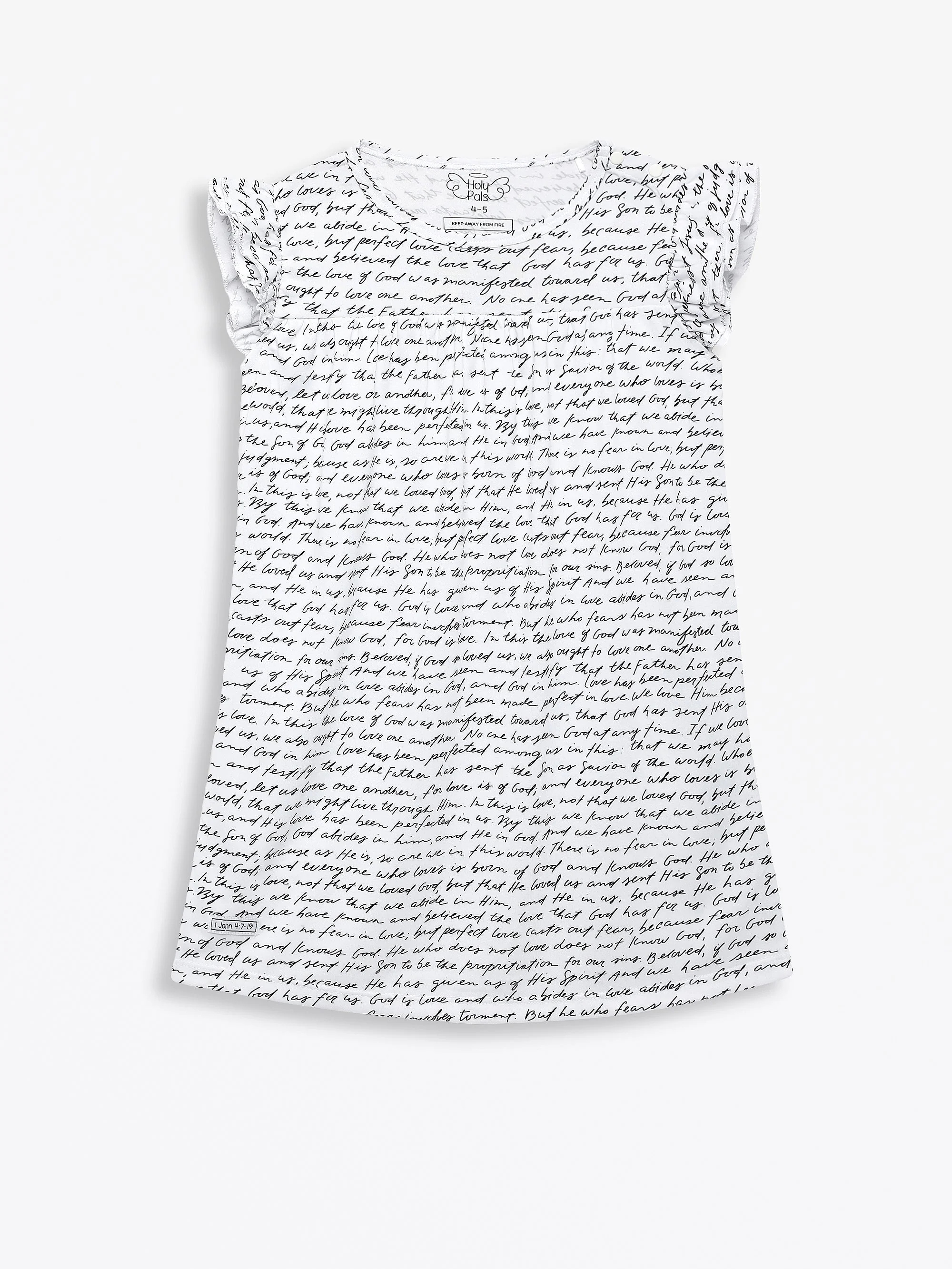 Love One Another PJ Girls Nightgown Polyester - Image 2