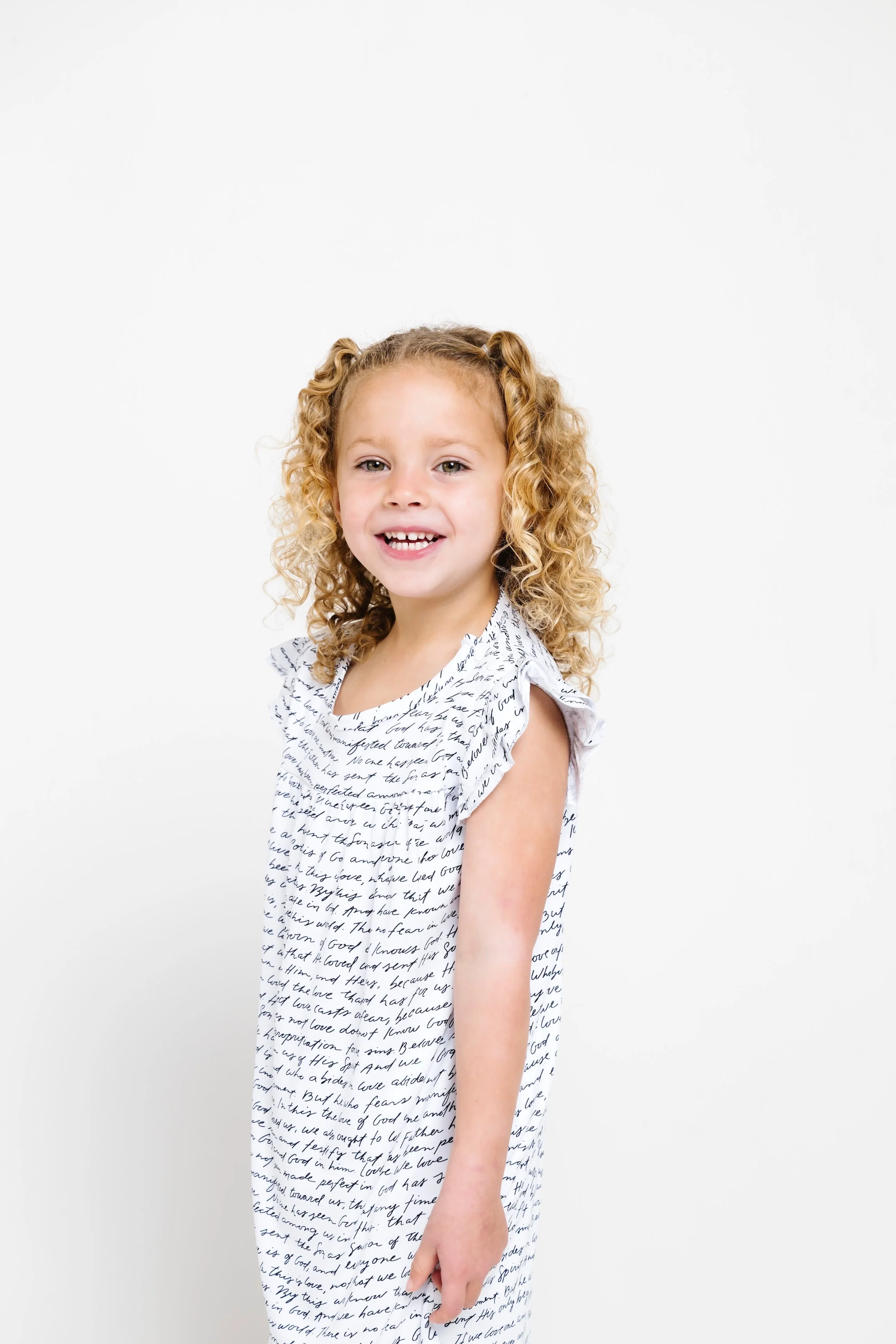 Love One Another PJ Girls Nightgown Polyester - Image 3