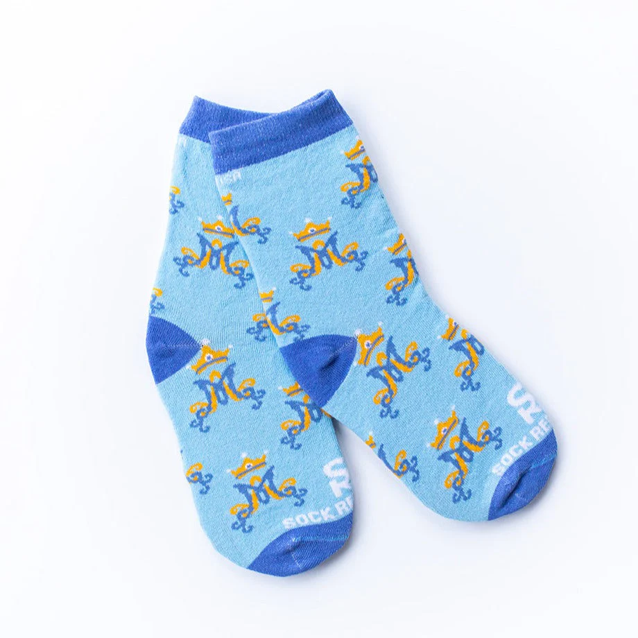 Marian Monogram Kids Socks