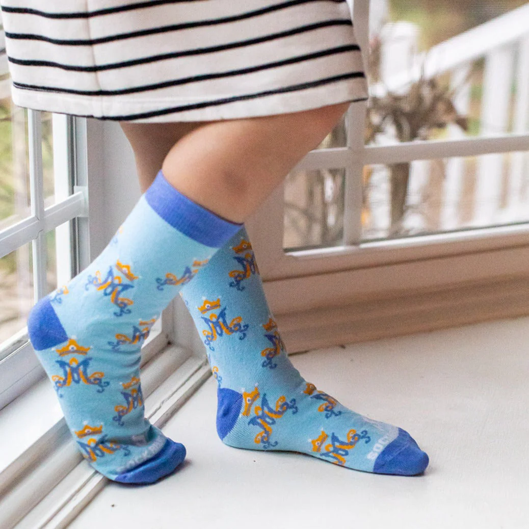 Marian Monogram Kids Socks - Image 2