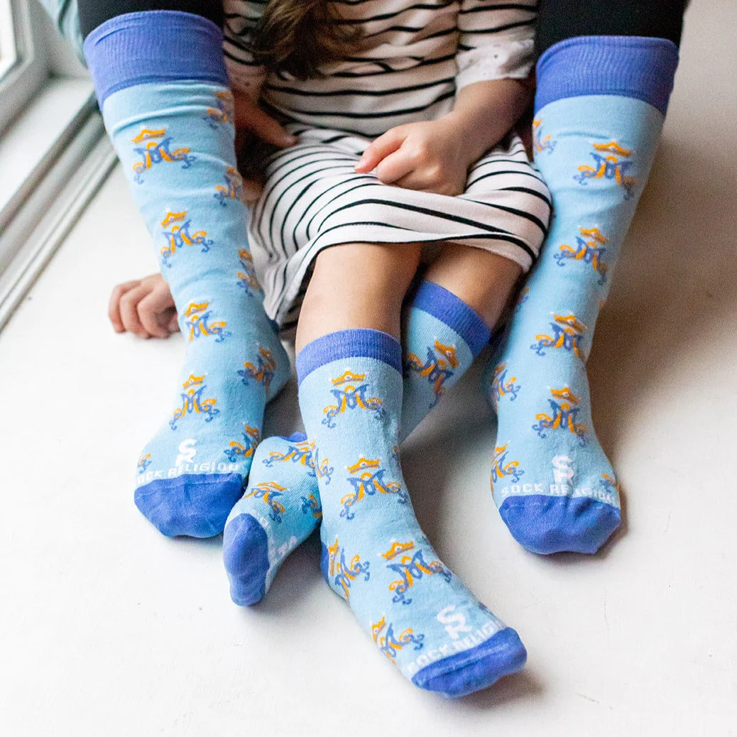 Marian Monogram Kids Socks - Image 4