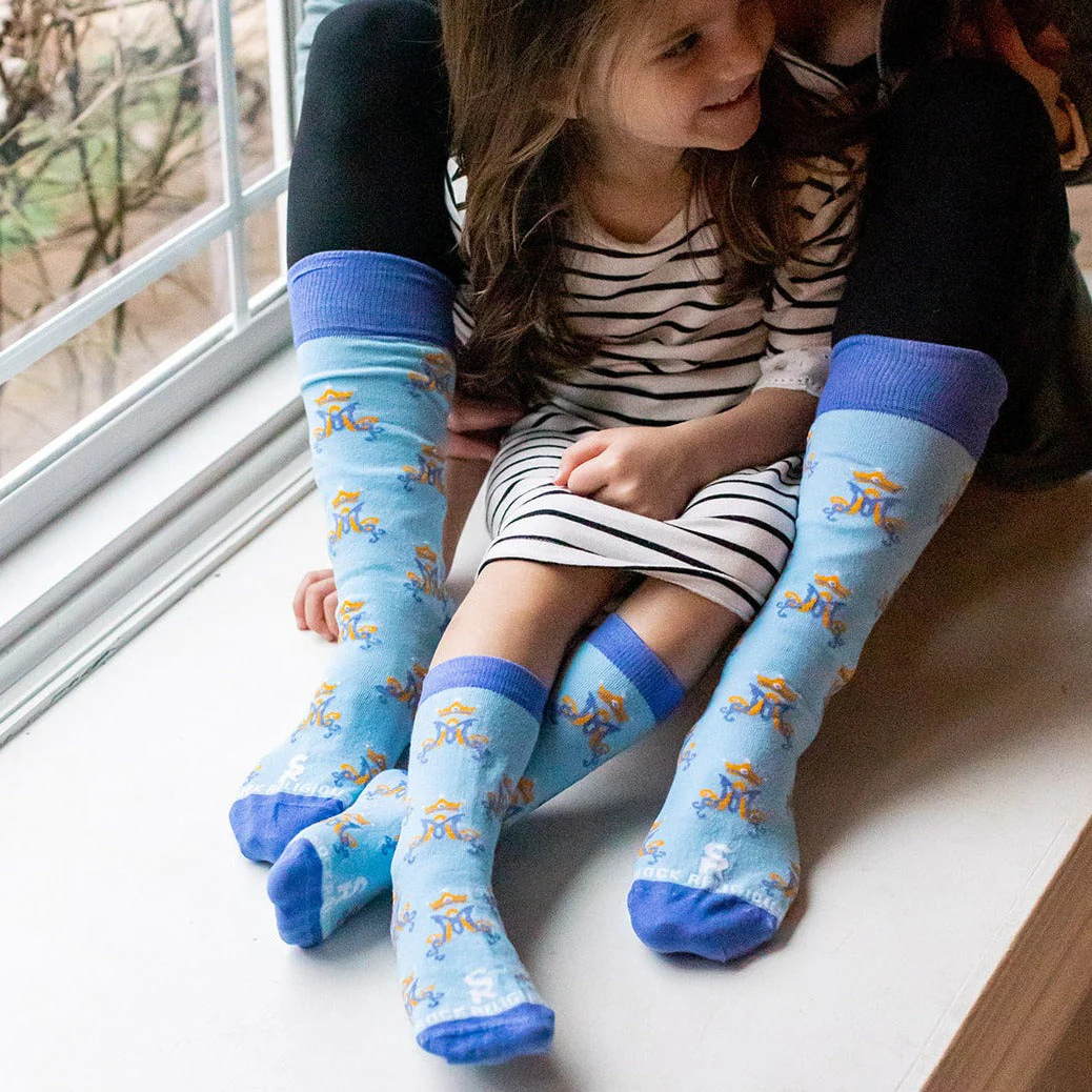 Marian Monogram Kids Socks - Image 6