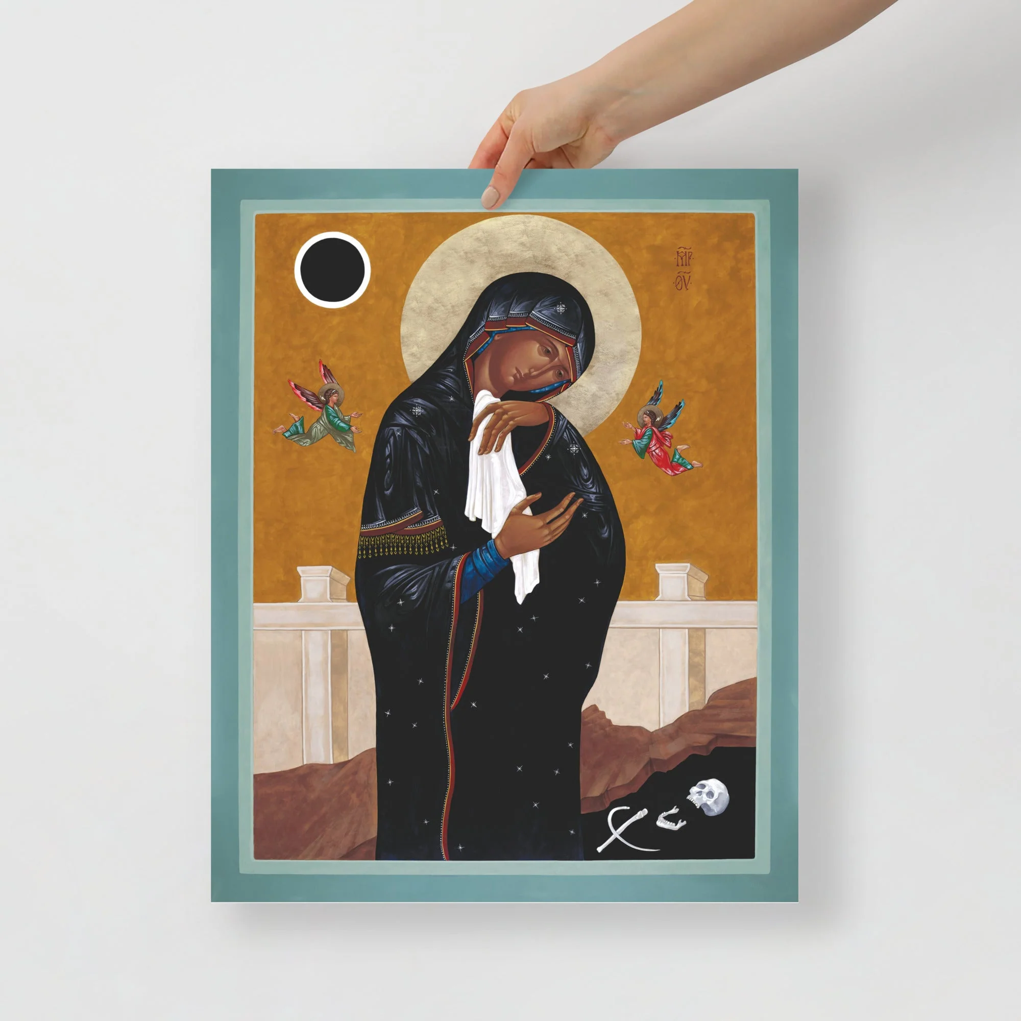 “Mary at the Foot of the Cross” Print - Image 2