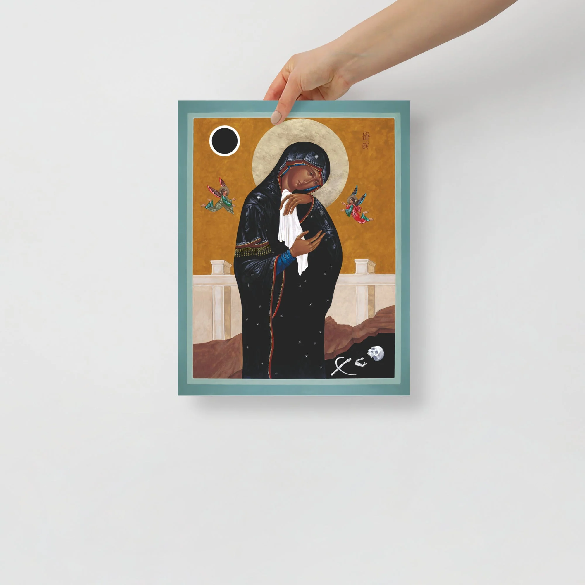 “Mary at the Foot of the Cross” Print - Image 3