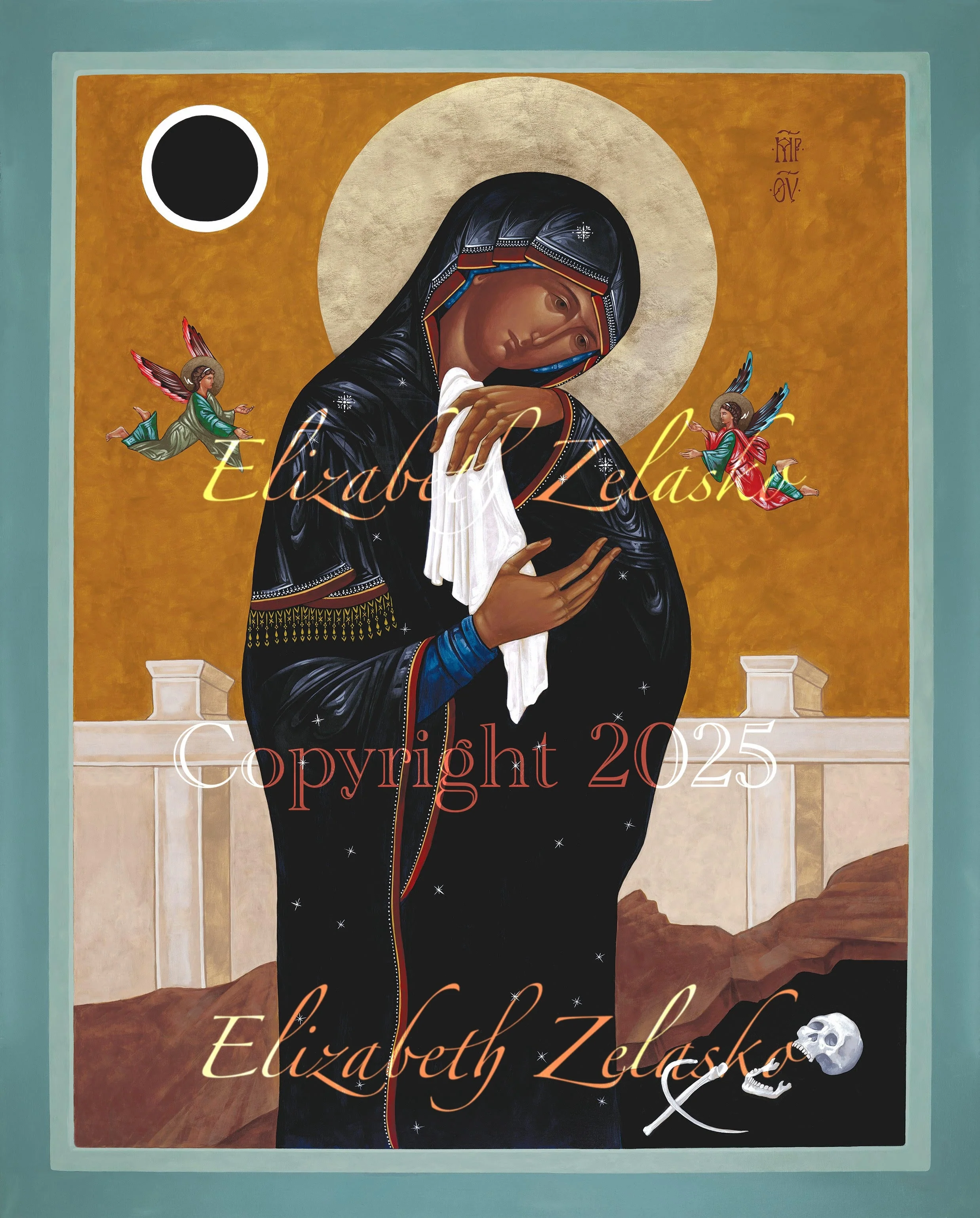 “Mary at the Foot of the Cross” Print - Image 5