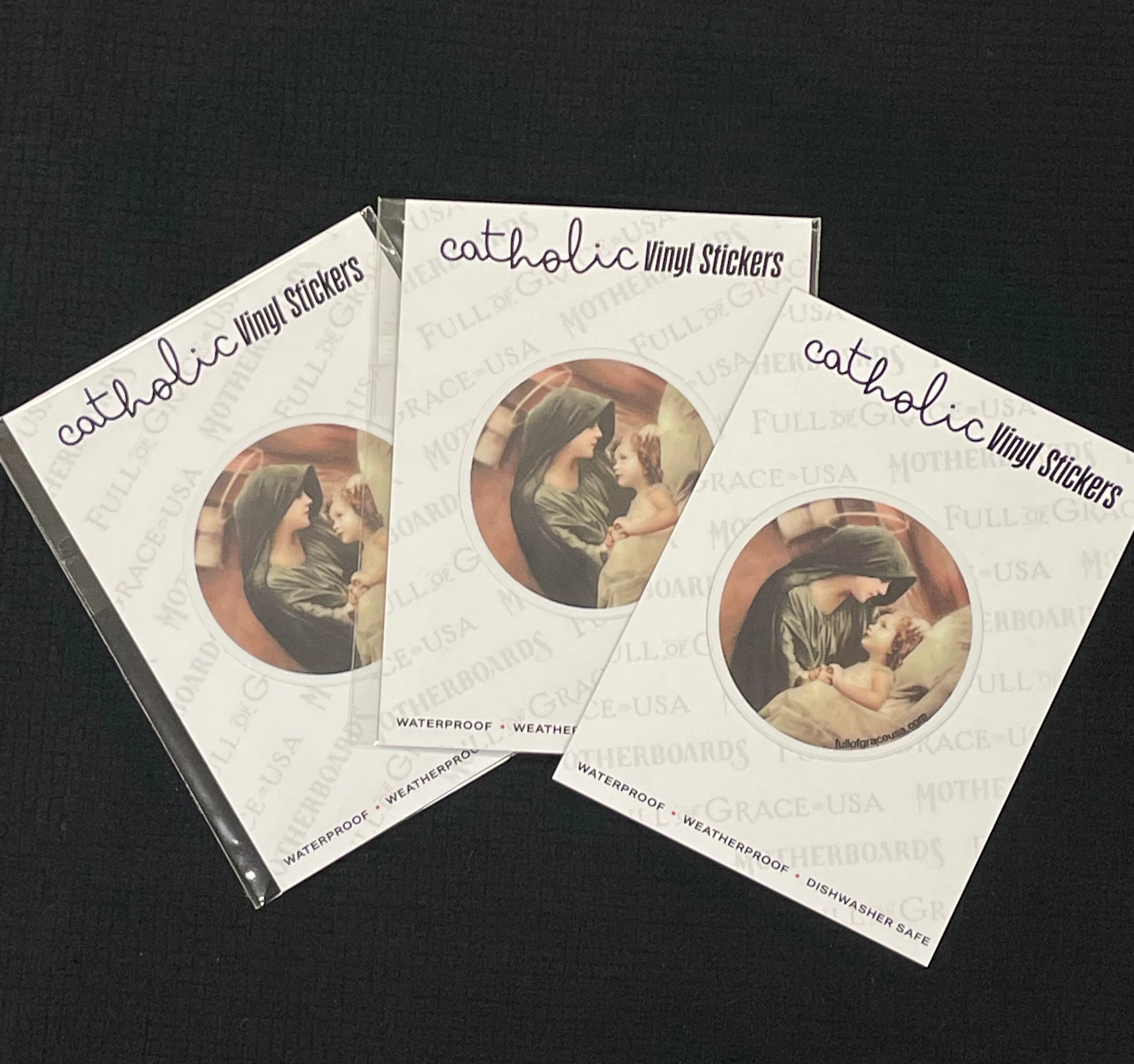 Mary & Jesus Sticker Decal - Image 3