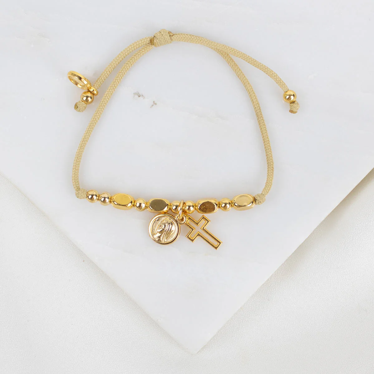 Mary's Cross Bracelet - Image 2