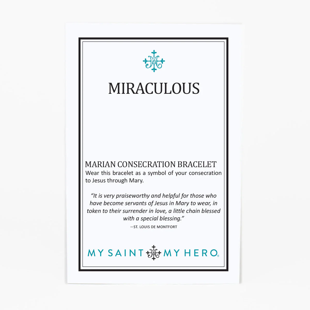Miraculous Marian Consecration Bracelet - Image 5