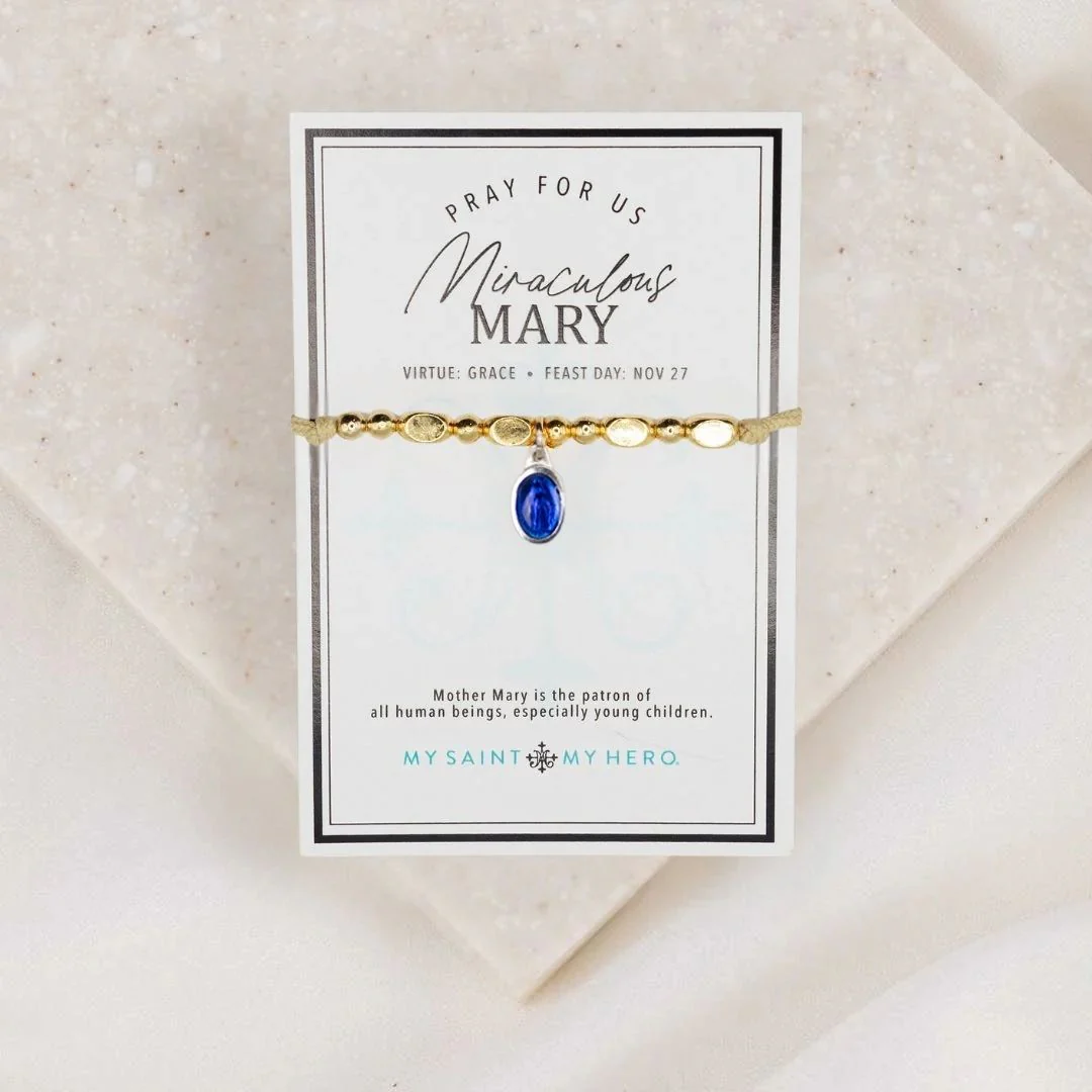 Miraculous Mary Enamel Little Saints  Bracelet - Image 11