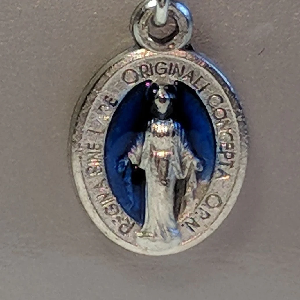 Miraculous Medal Earrings - Image 4