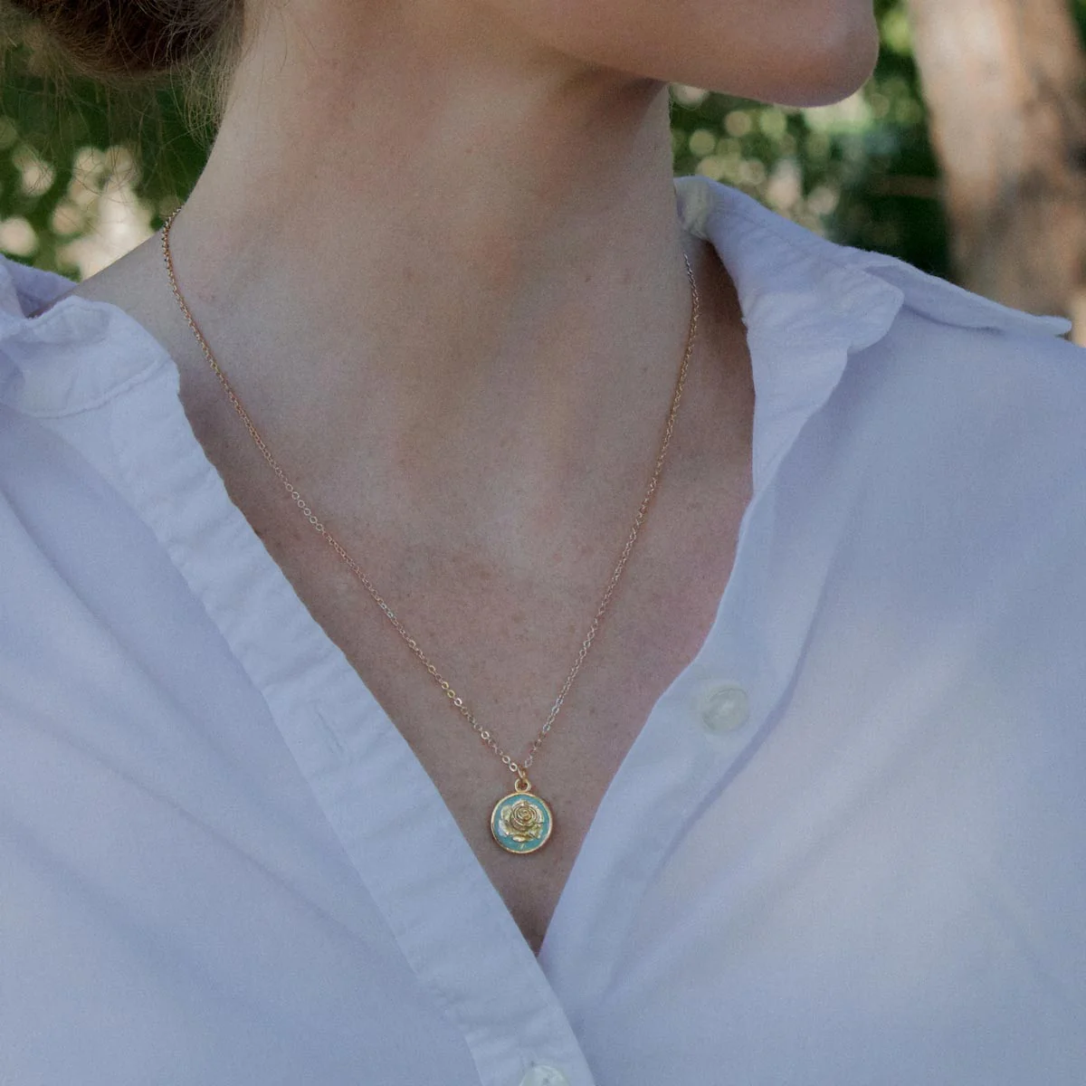 Miraculous Rose Necklace - Image 2