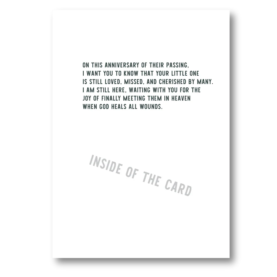 Miscarriage/Child Loss Anniversary Card - Image 2