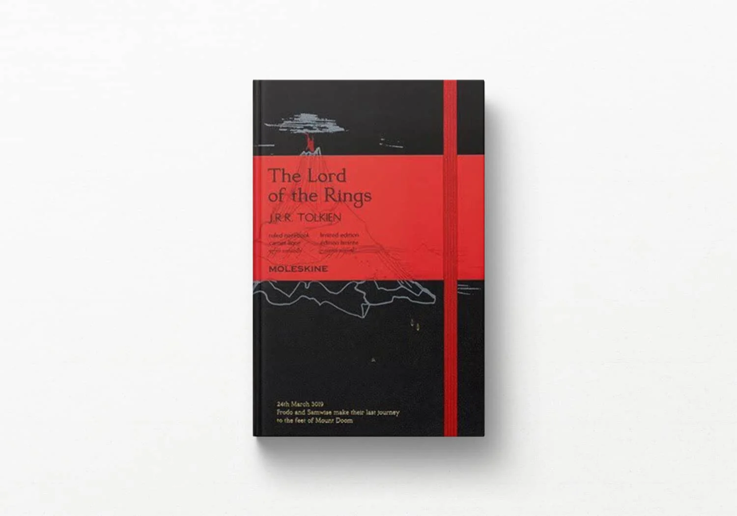 Moleskine Limited Edition Notebook Lord of the Rings Mt. Doom