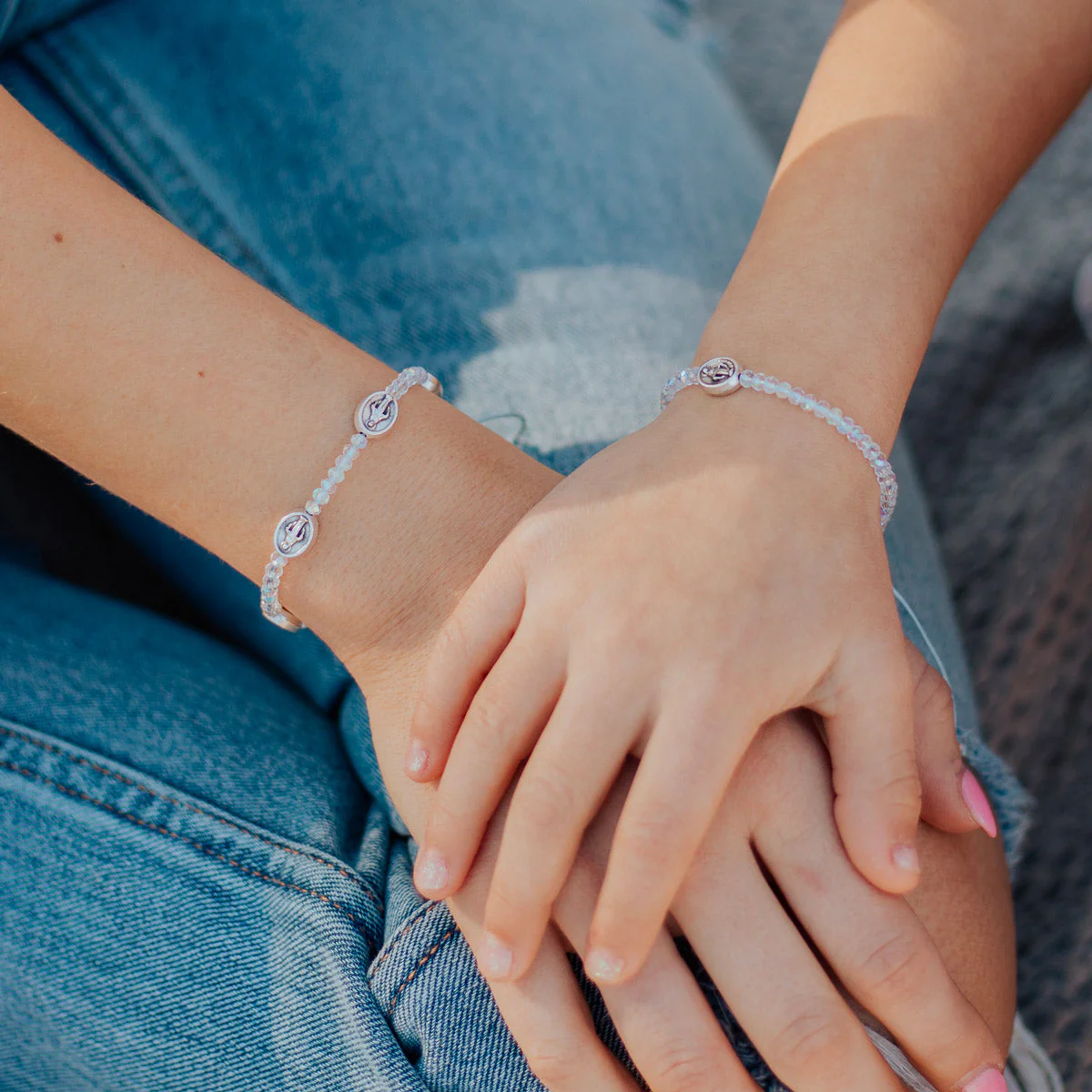 Mother + Daughter Blessing Bracelets - Image 2