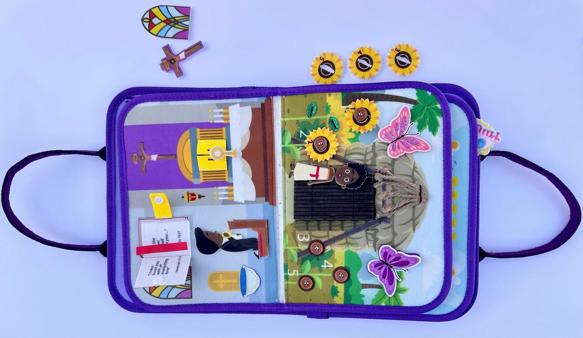 My Pray & Play Busy Book - God's Princesses - Image 8