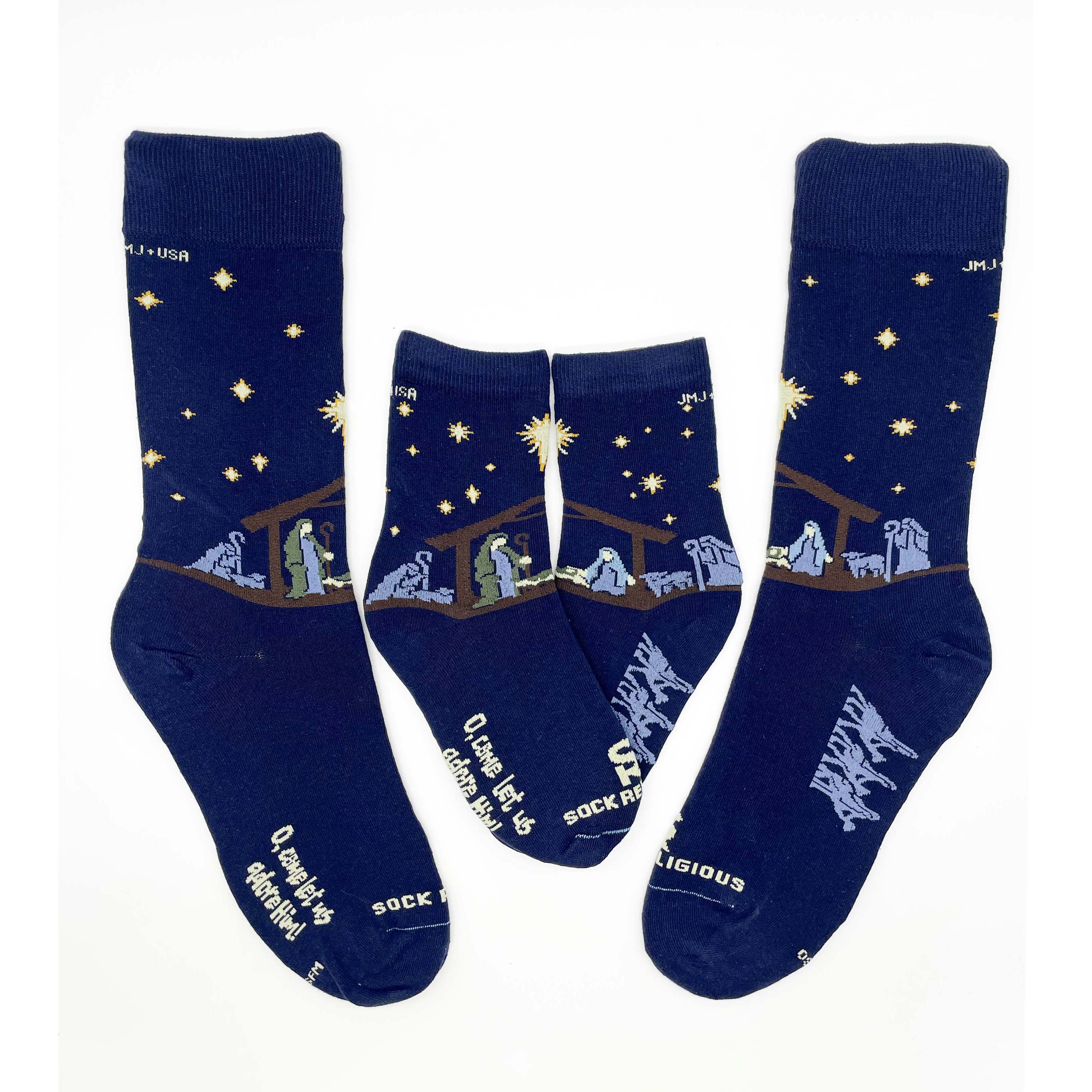 Nativity Adult Socks - Image 2