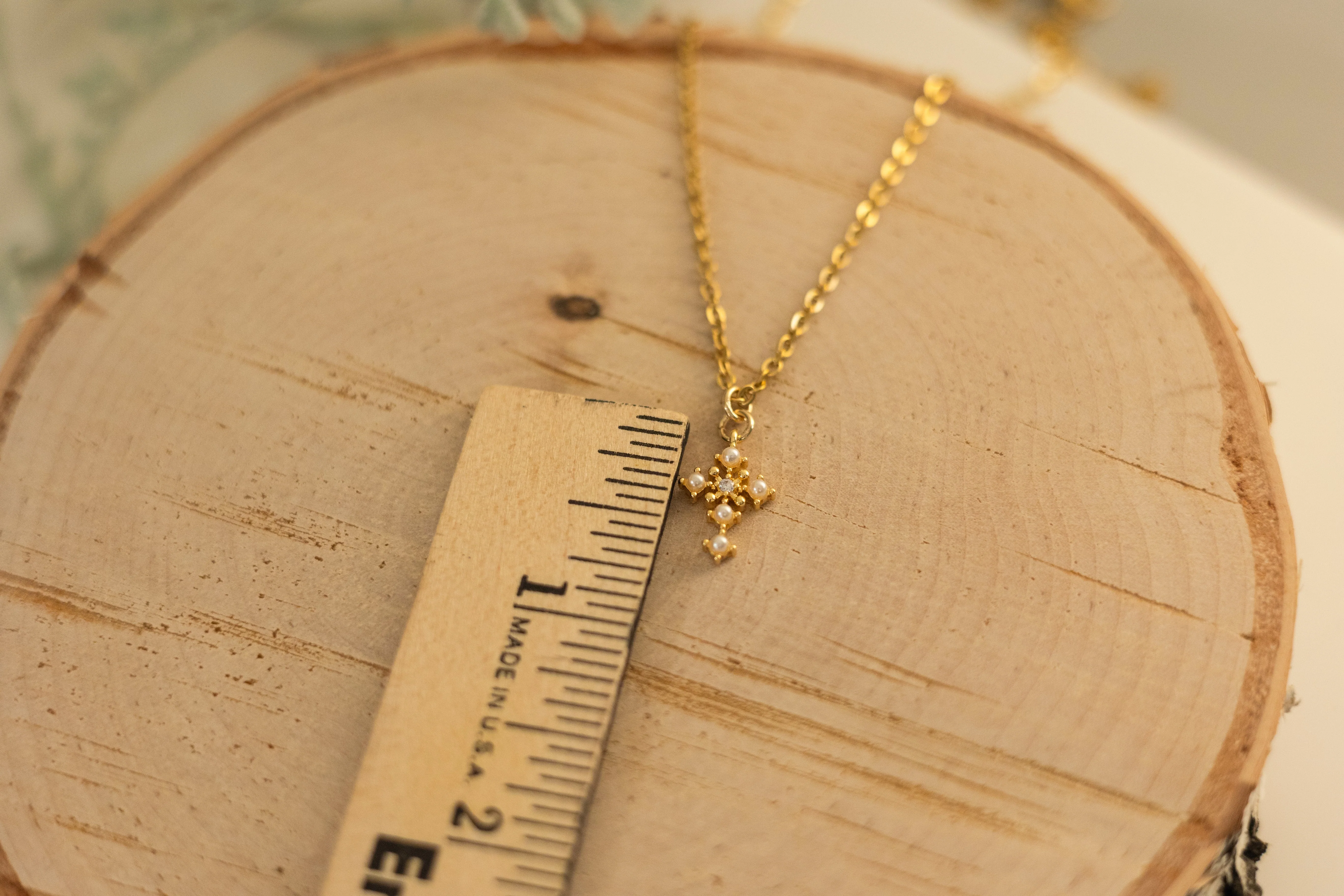 Necklace - Winter Cross - Image 2