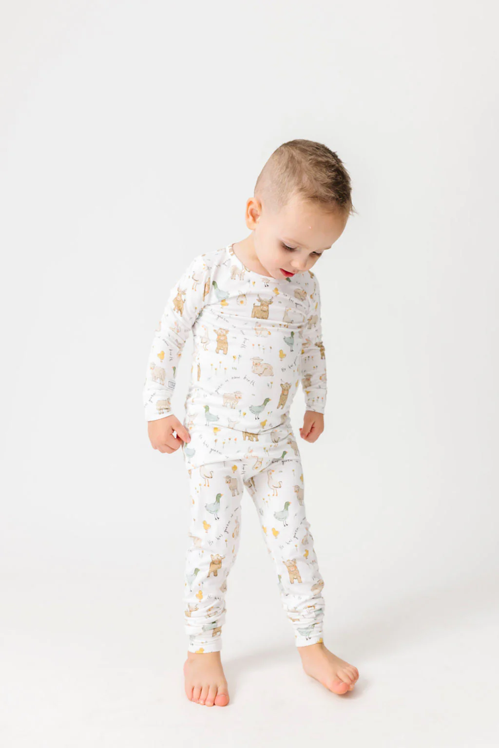 New Birth PJ Long Sleeve Set Bamboo - Image 3