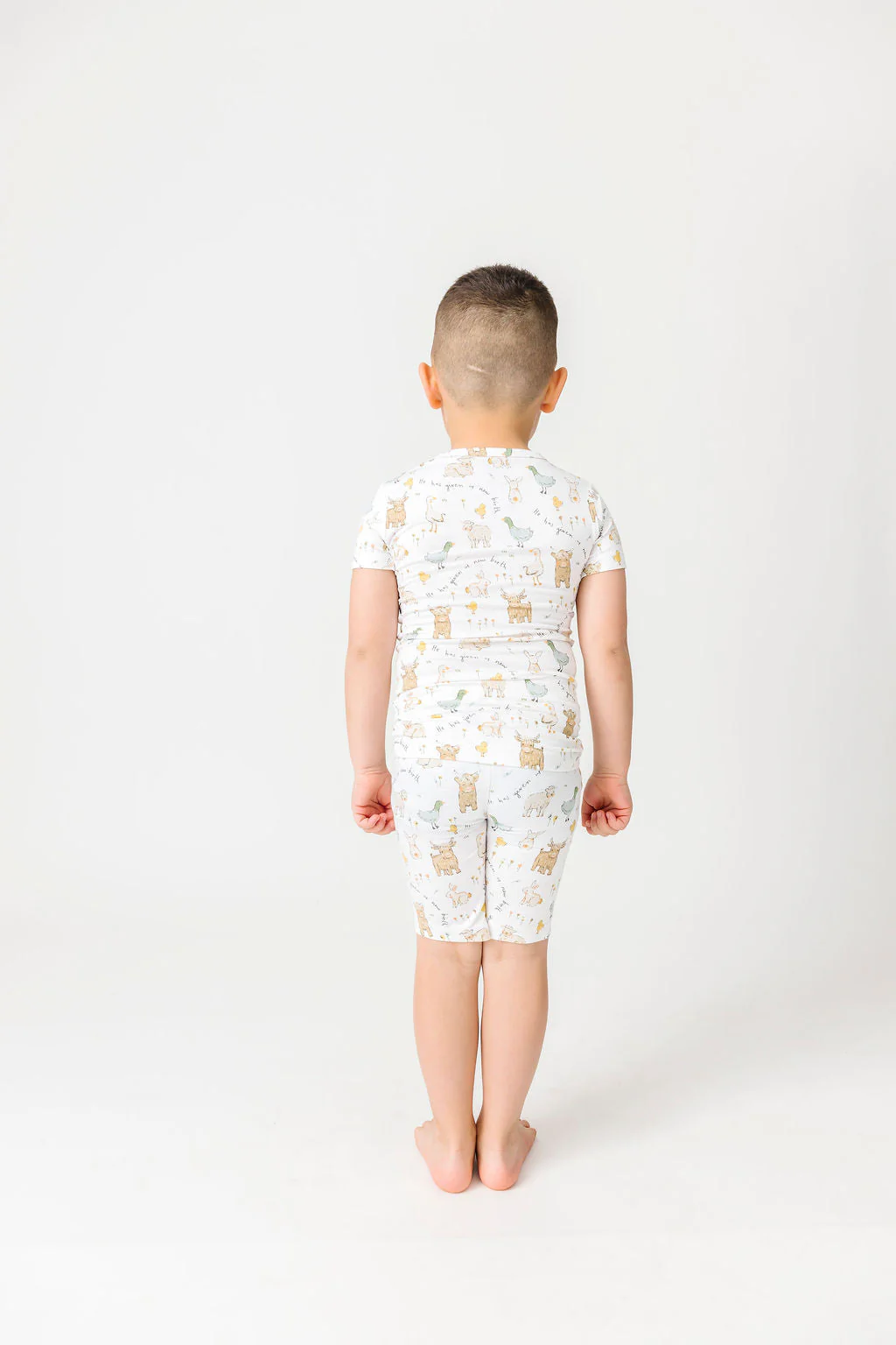 New Birth PJ Shorts Set Bamboo - Image 3