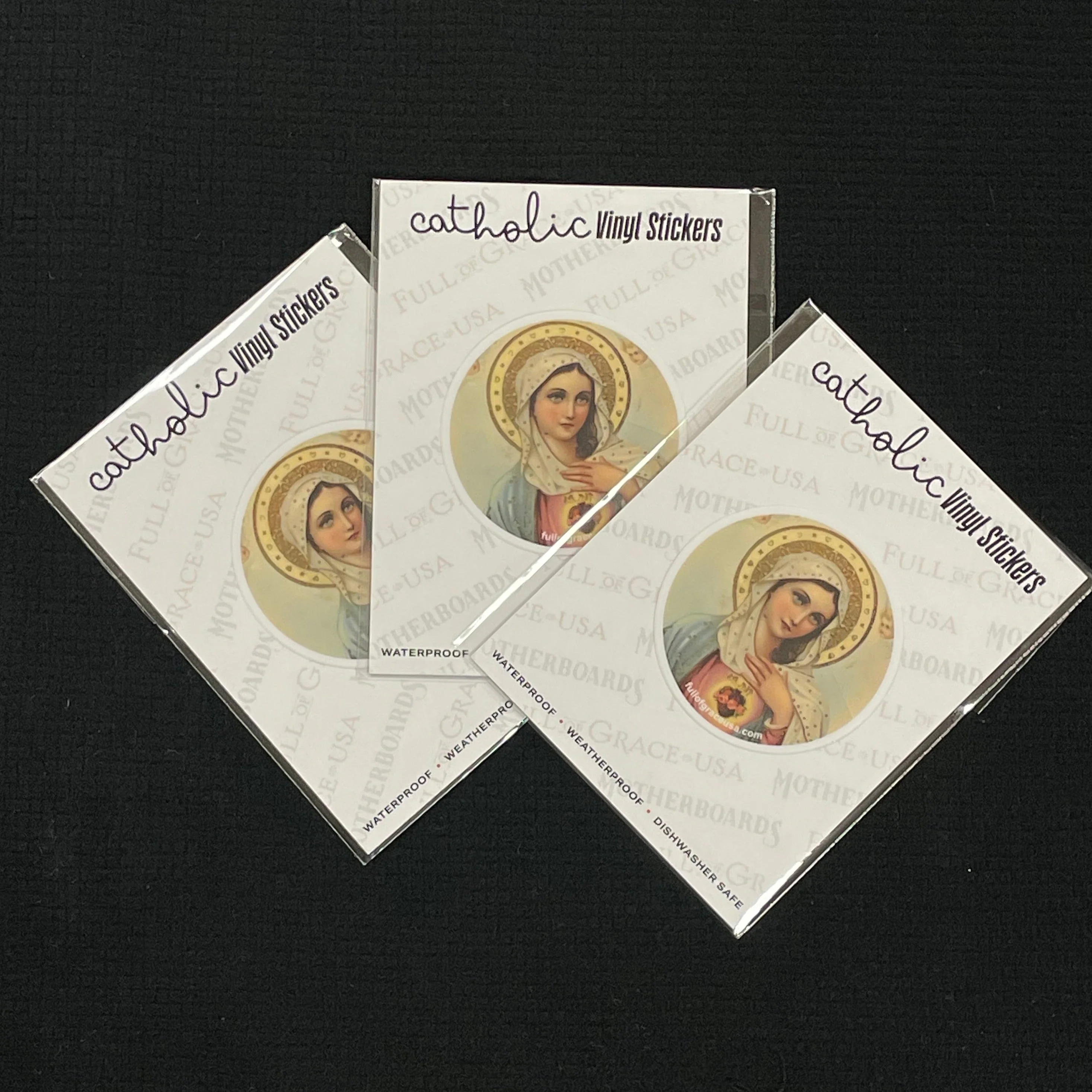 NEW:  Hail Mary Sticker Decal - Image 2