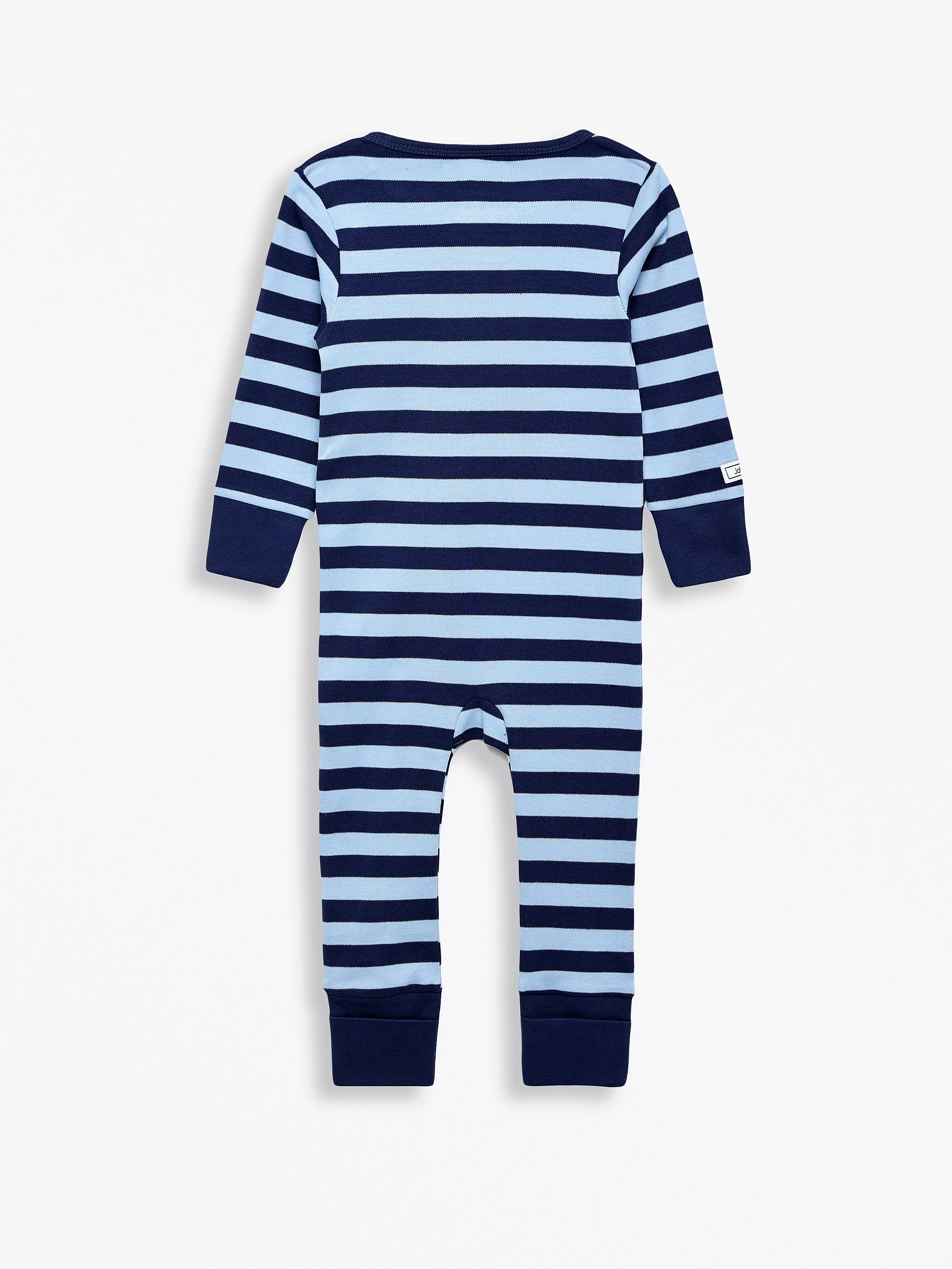 No Greater Love Blue Footless Onesie Cotton - Image 4