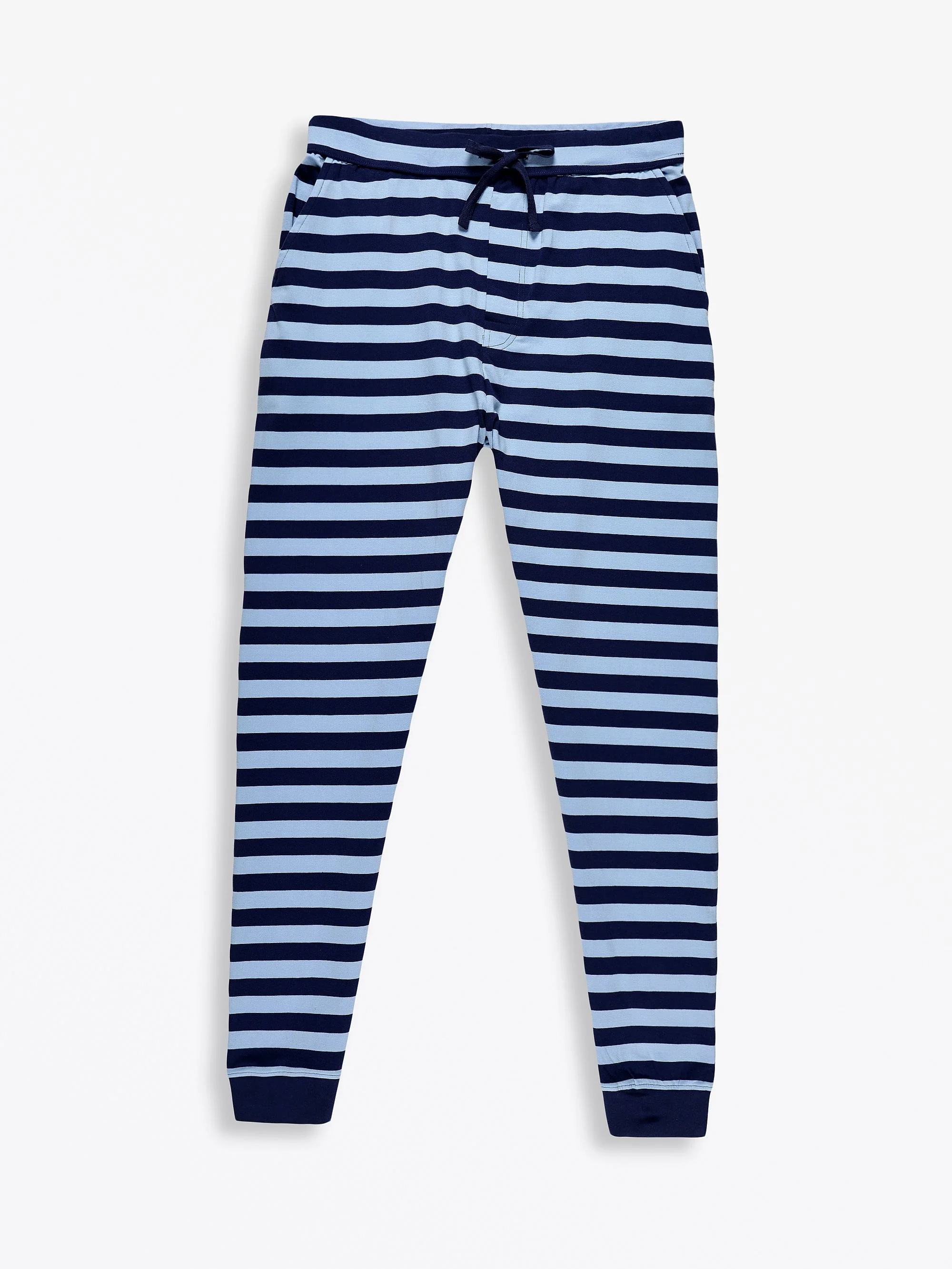 No Greater Love Blue Mens PJ Set Cotton - Image 6