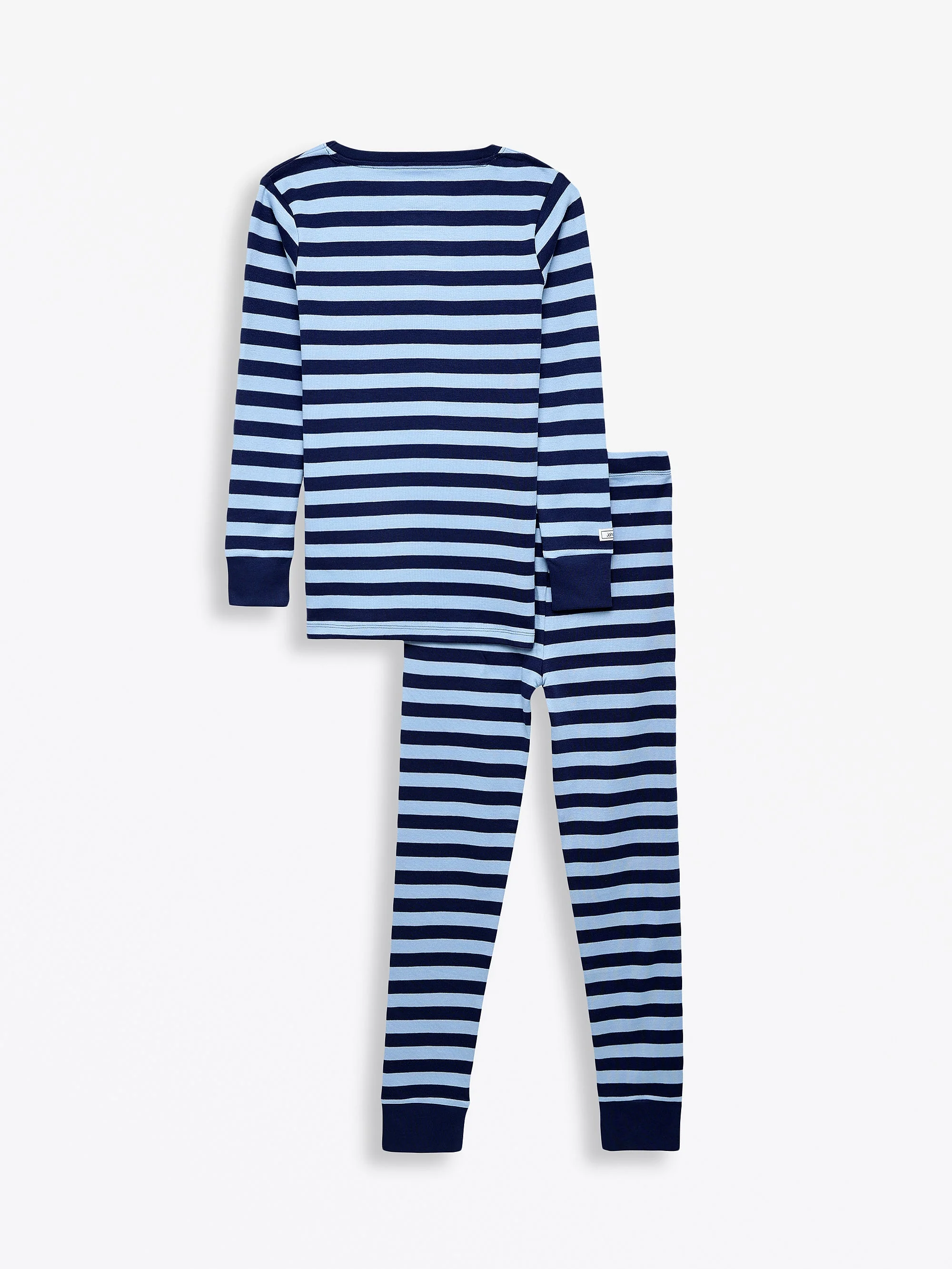 No Greater Love Blue PJ Long Sleeve Set Cotton - Image 4