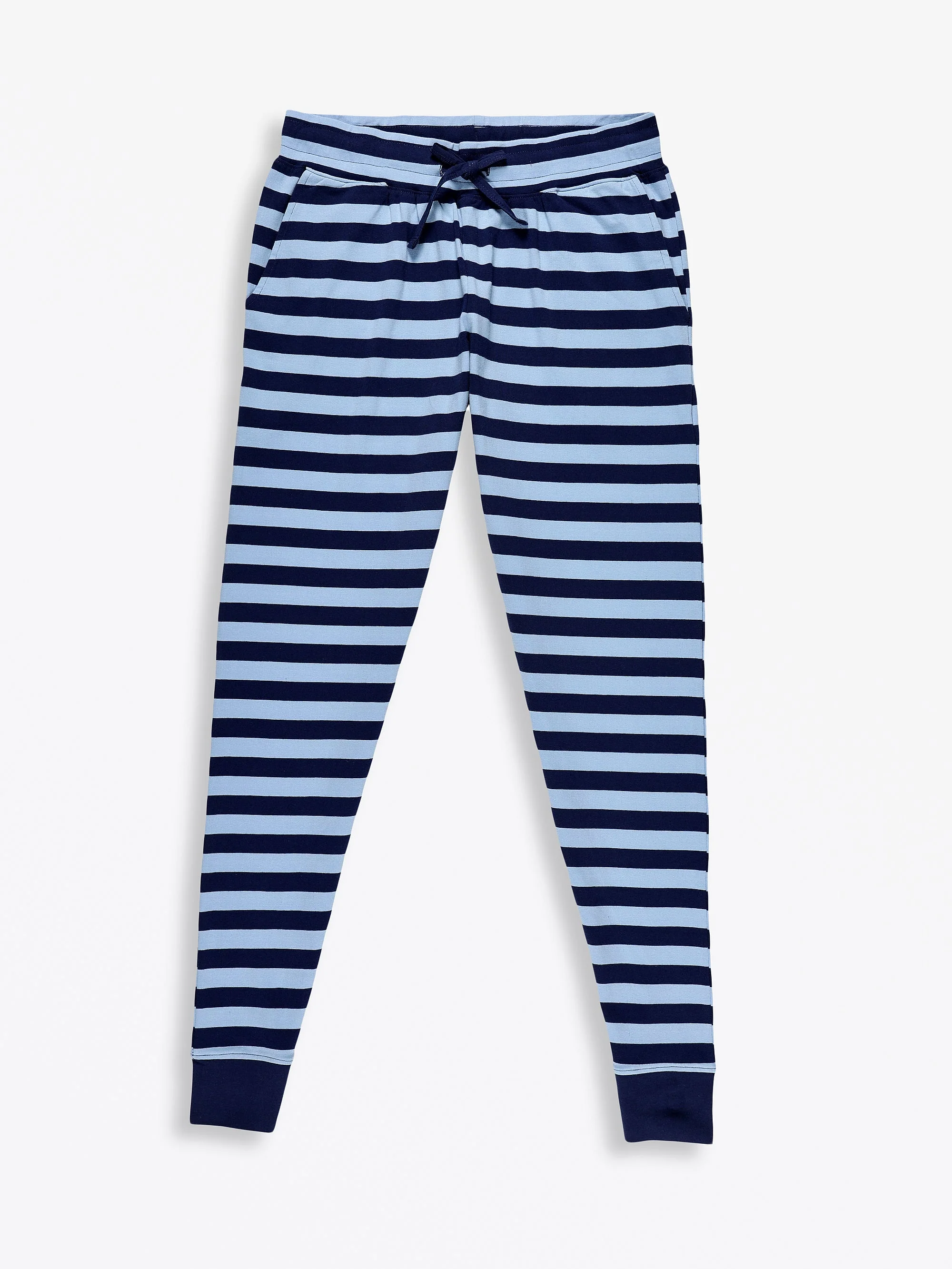 No Greater Love Blue Womens PJ Jogger Set Cotton - Image 6