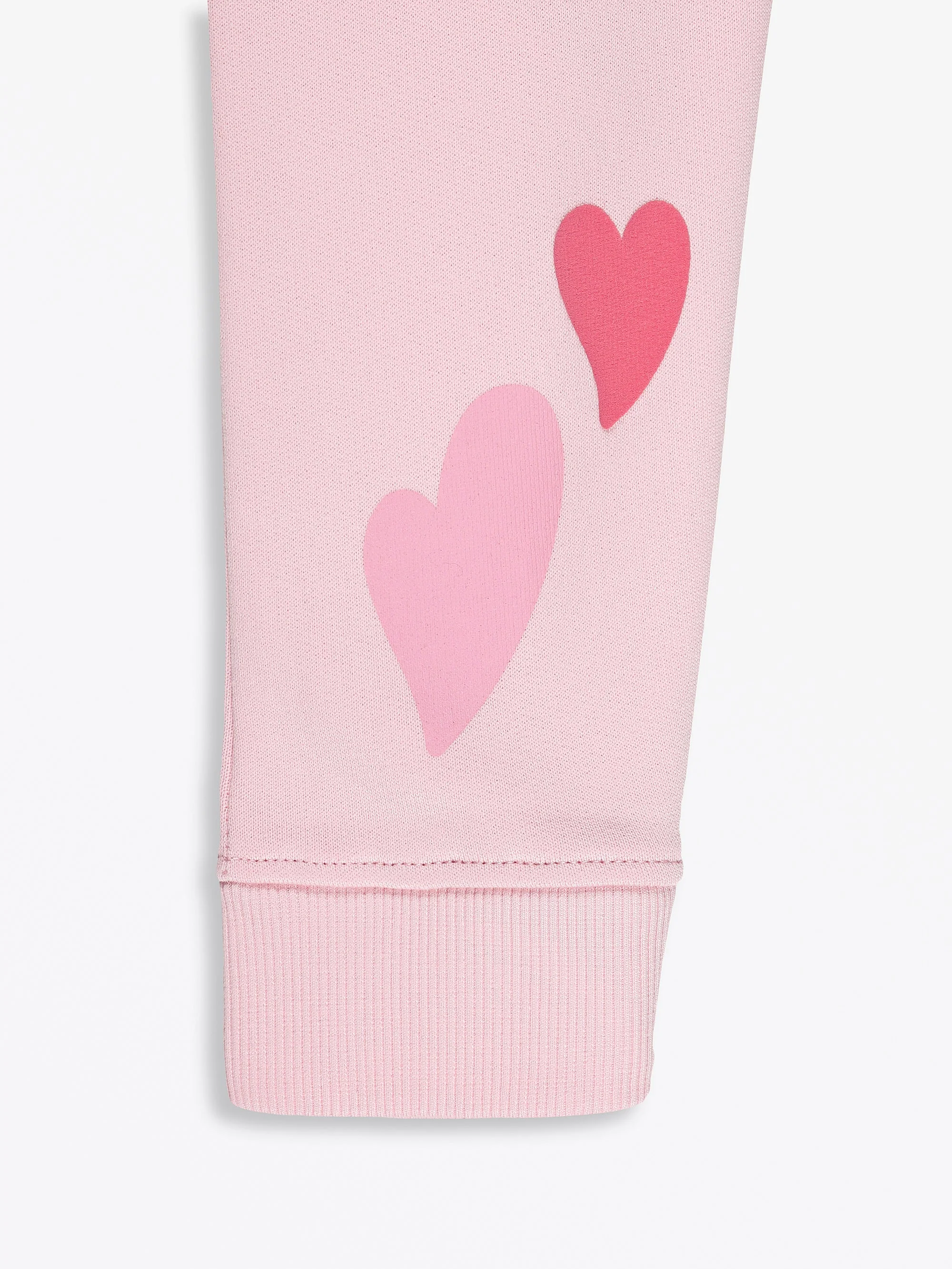 No Greater Love Pink Cotton Fleece Jogger - Image 6