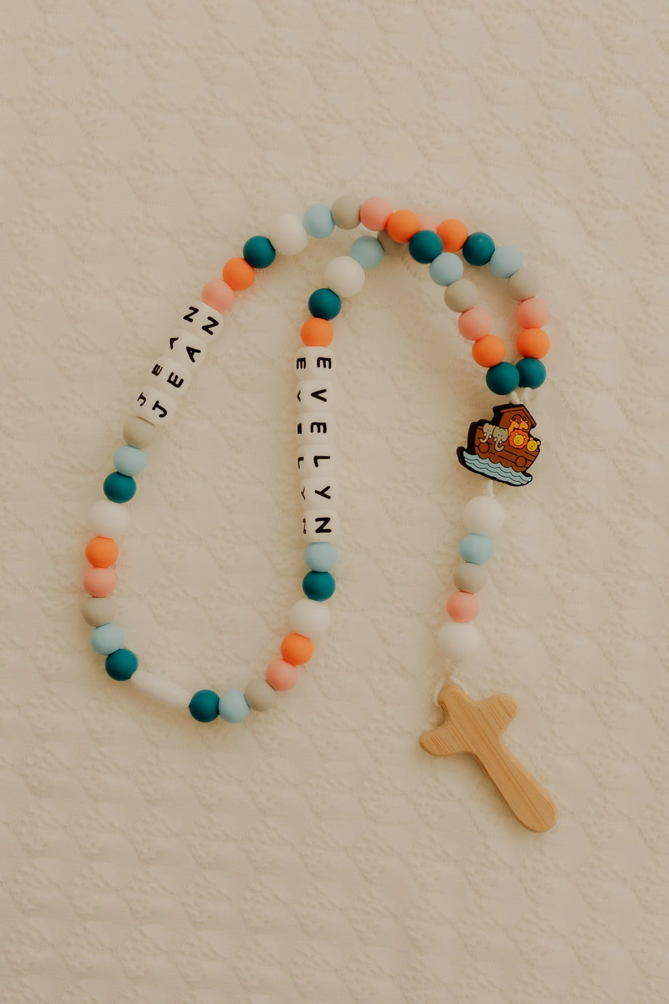 Noah's Ark | Custom Baby Rosary - Image 2