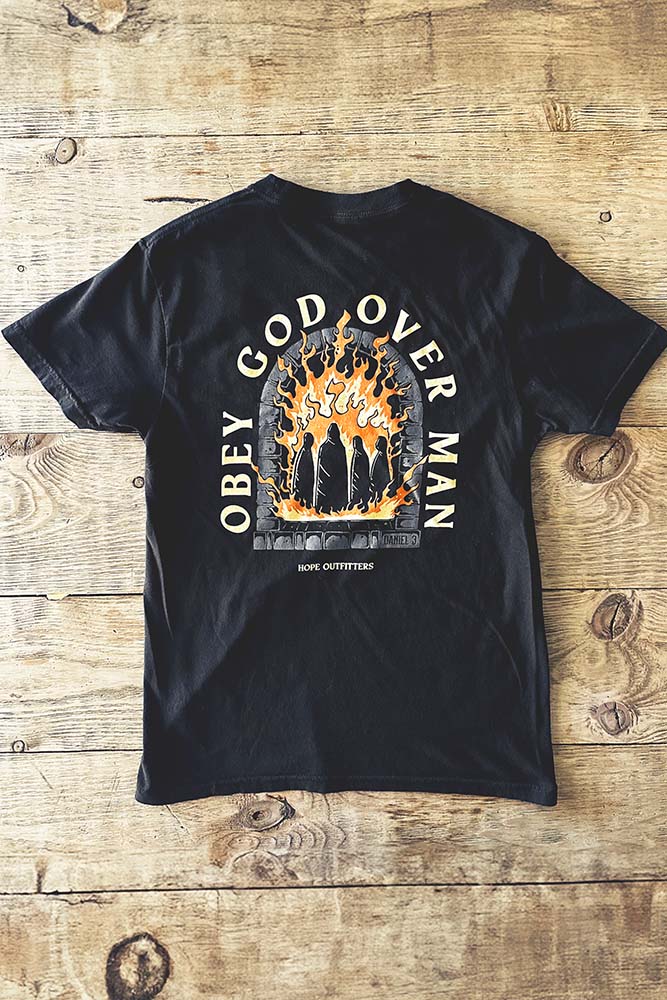 Obey God Over Man Tee - Image 2