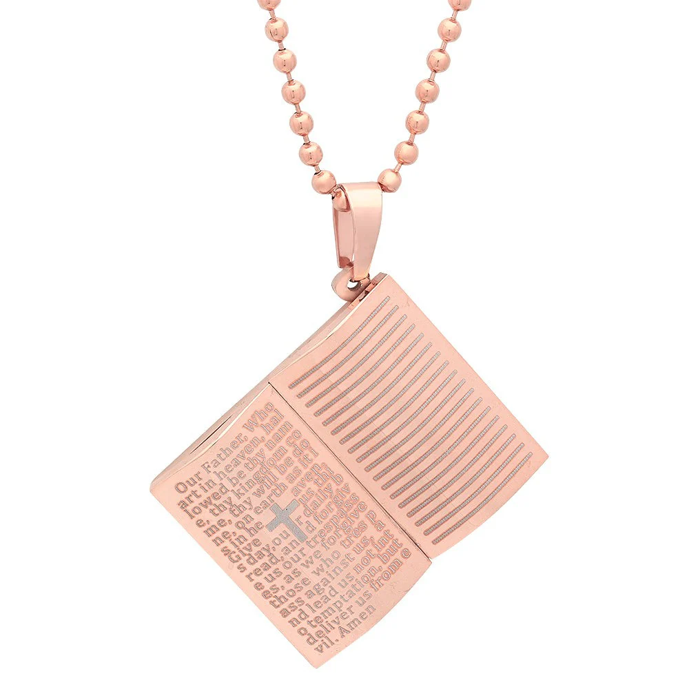 Our Father Prayer Book Pendant - Image 2