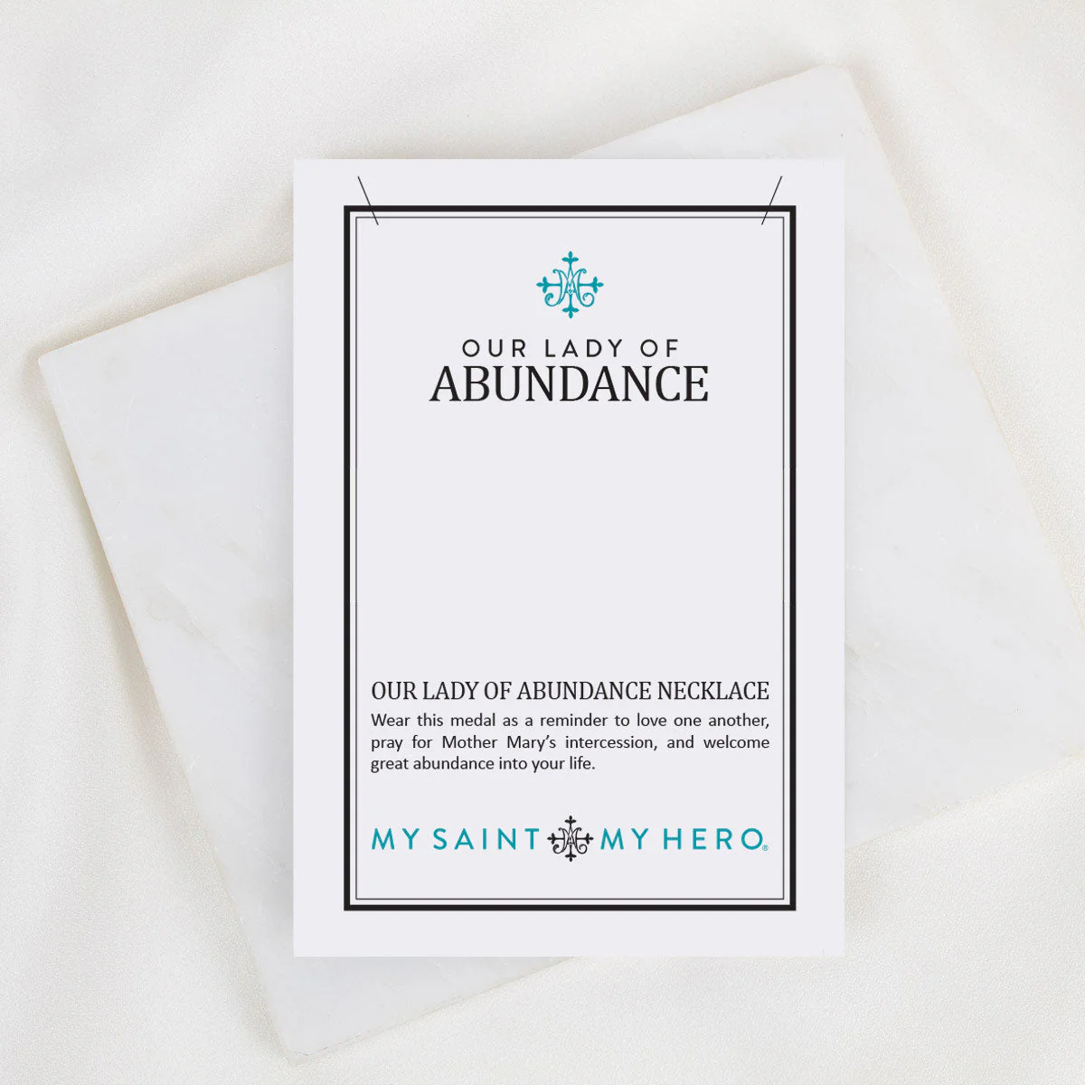 Our Lady of Abundance Necklace - Image 3