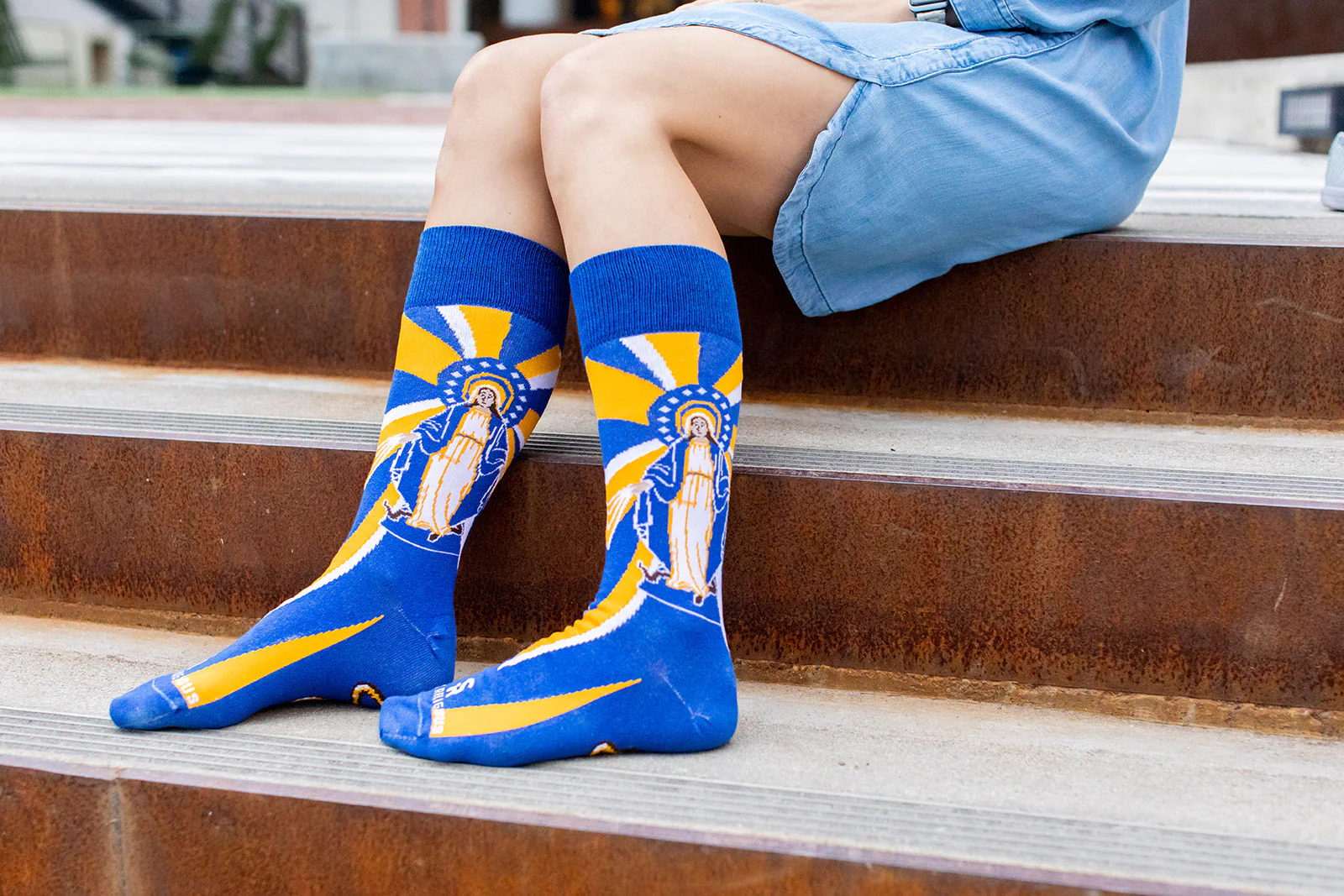 Our Lady of Grace Adult Socks - Image 2